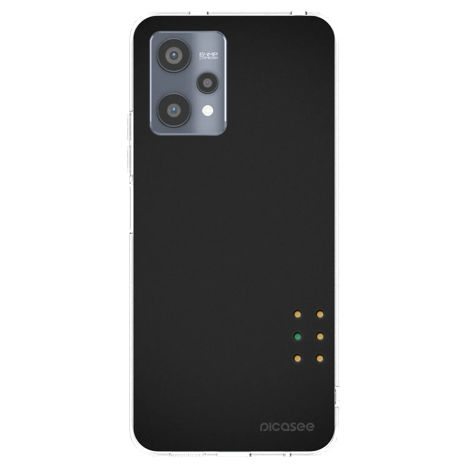 Picasee silikonski prozorni ovitek za Realme 9 Pro 5G - Pulse