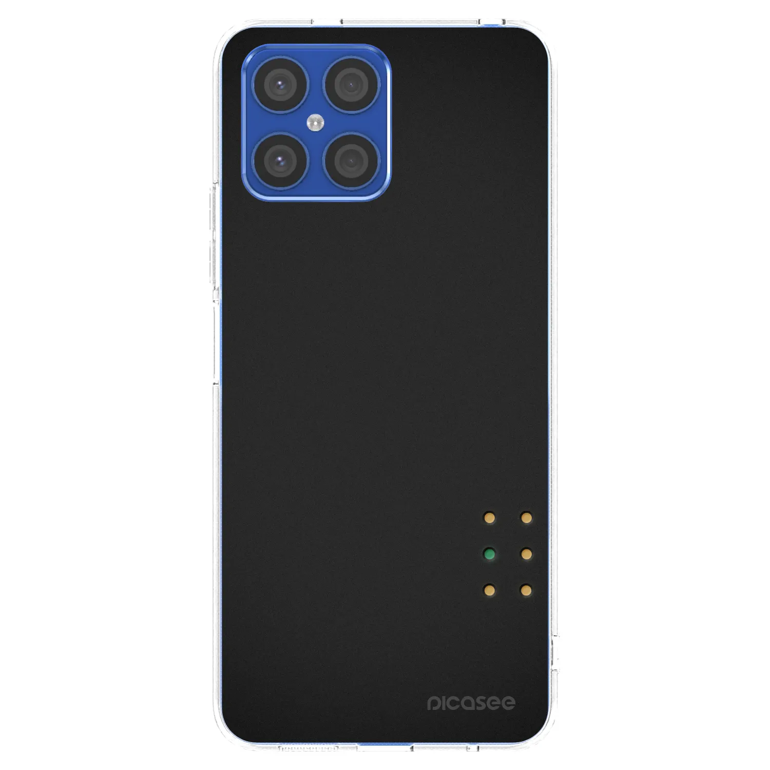 Picasee silikonski prozorni ovitek za Honor X8 4G - Pulse