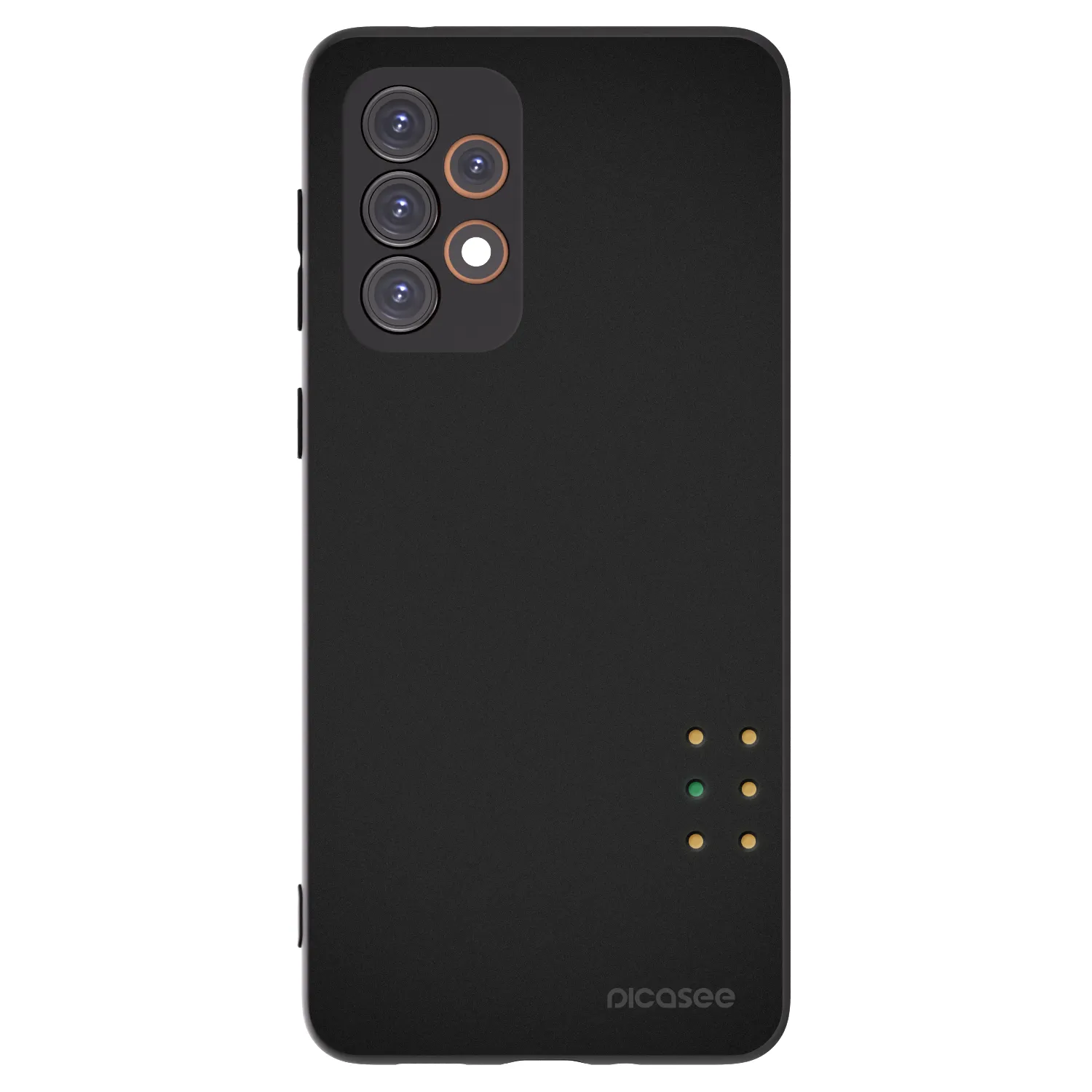 Picasee silikonski črni ovitek za Samsung Galaxy A33 5G A336 - Pulse