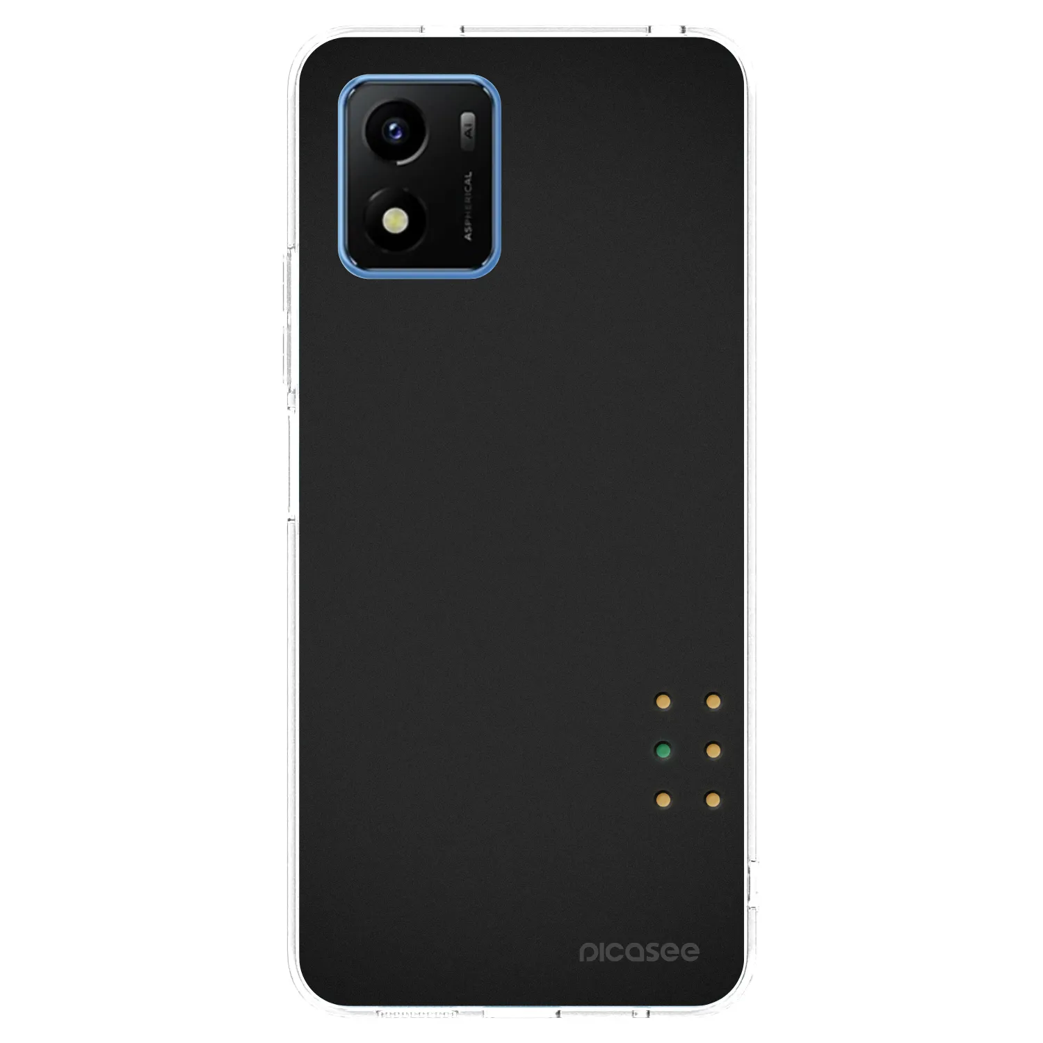 Picasee silikonski prozorni ovitek za Vivo Y01 - Pulse