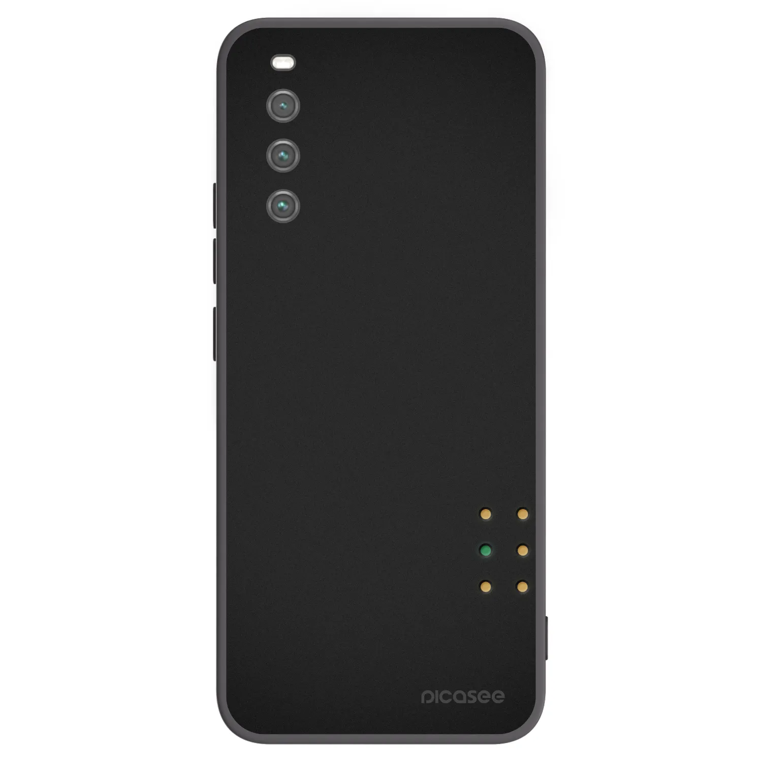 Picasee silikonski črni ovitek za Sony Xperia 10 IV 5G - Pulse