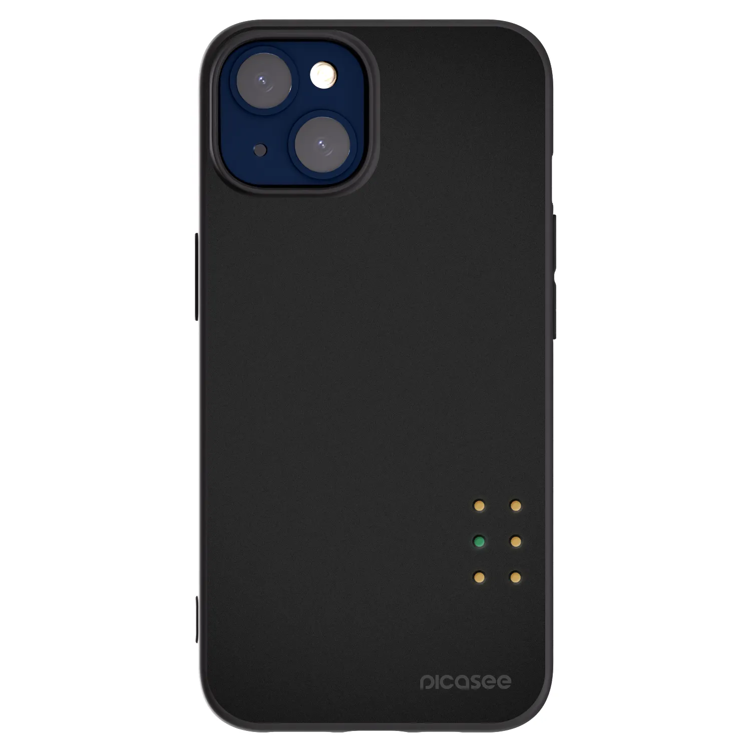 Picasee silikonski črni ovitek za Apple iPhone 14 - Pulse