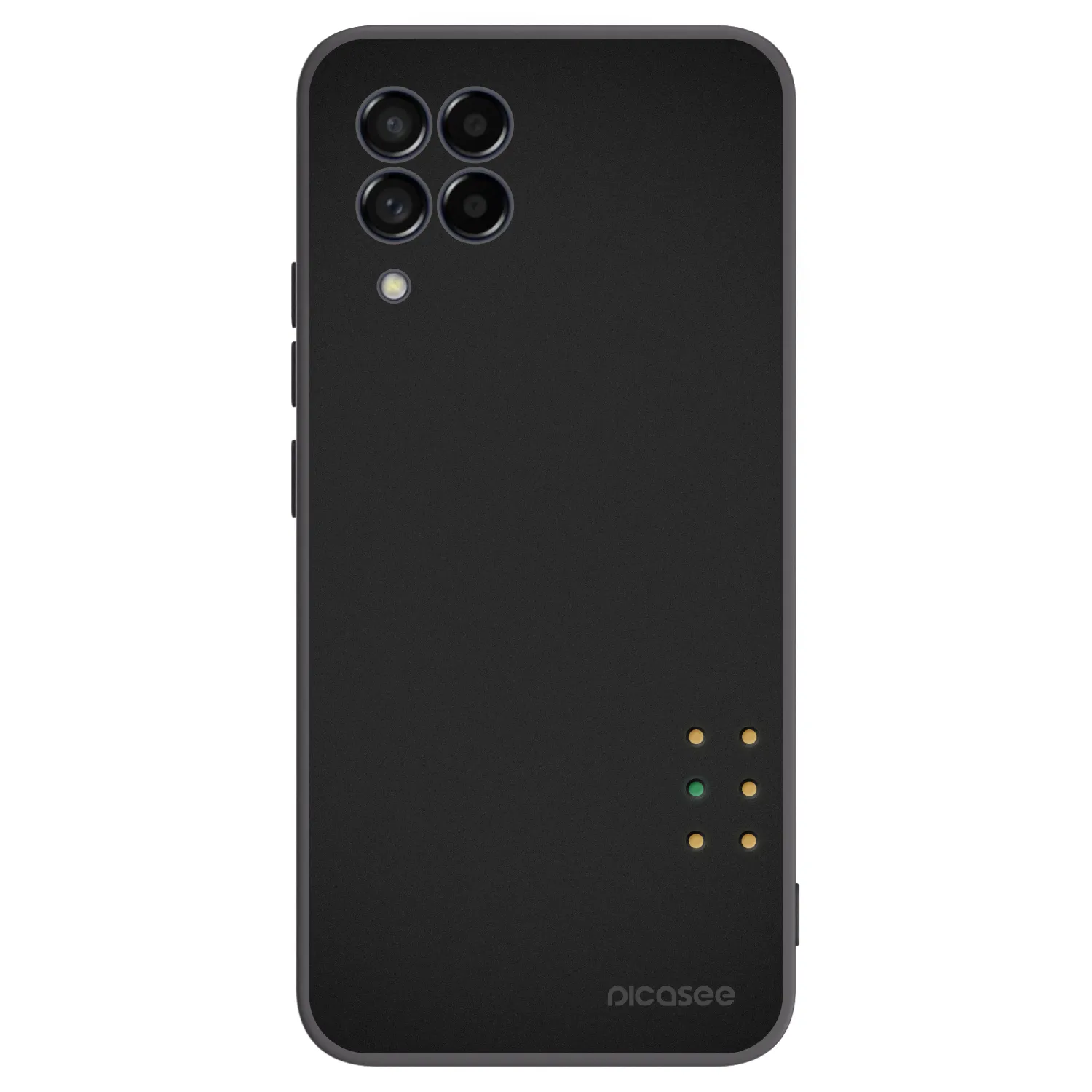 Picasee silikonski črni ovitek za Samsung Galaxy M53 5G - Pulse