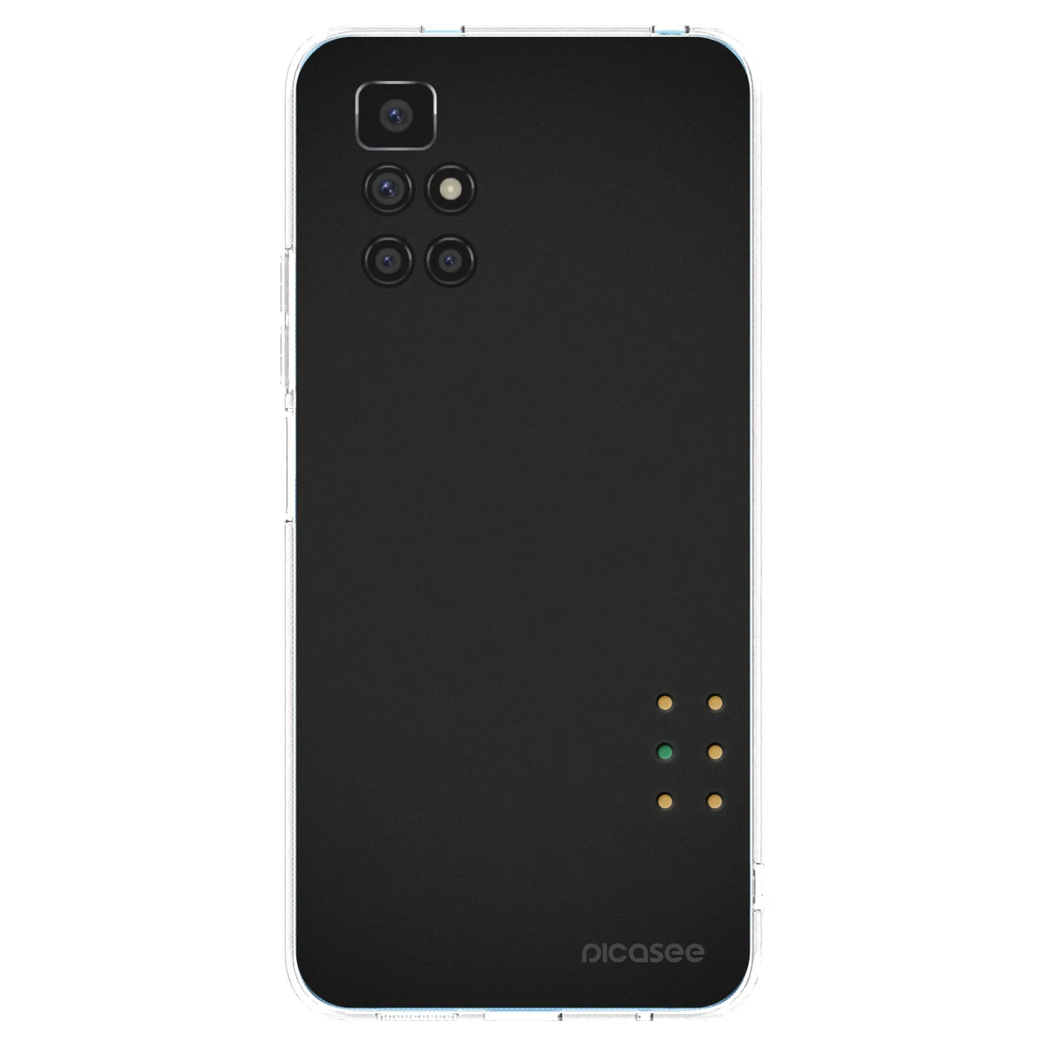 Picasee silikonski prozorni ovitek za Xiaomi Redmi 10 (2022) - Pulse