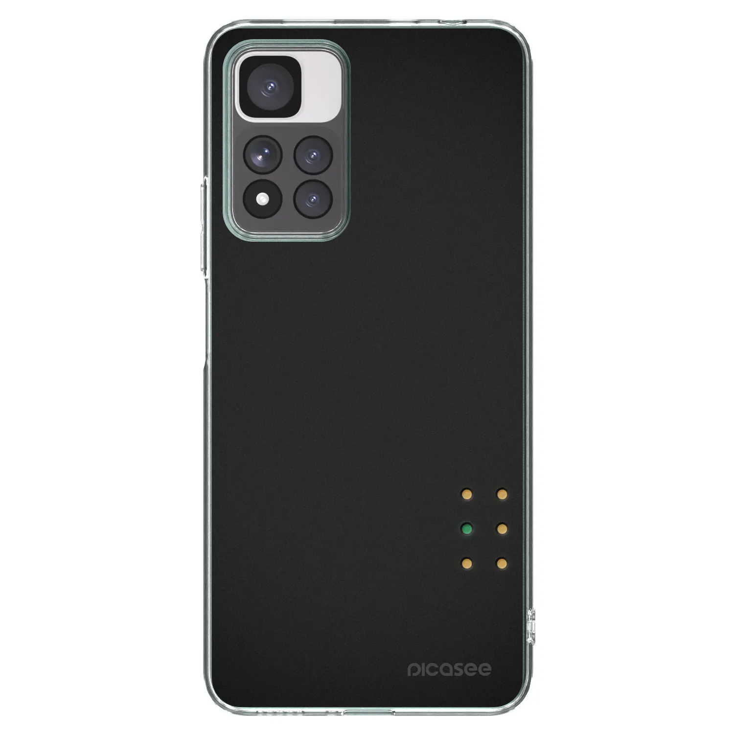 Picasee silikonski prozorni ovitek za Xiaomi Redmi Note 11 Pro+ 5G - Pulse