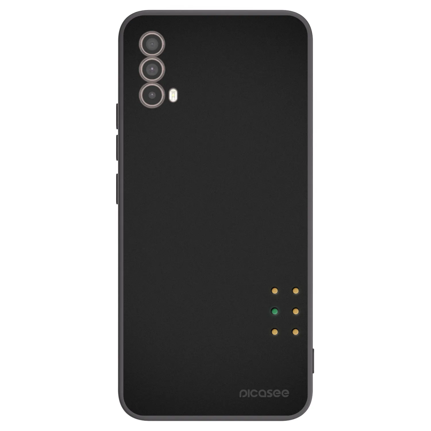 Picasee silikonski črni ovitek za Motorola Moto E40 - Pulse