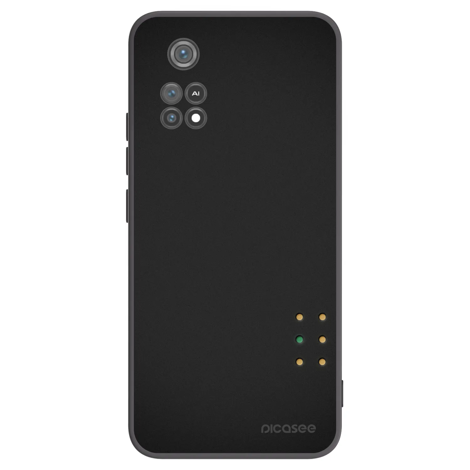 Picasee silikonski črni ovitek za Xiaomi Poco M4 Pro - Pulse