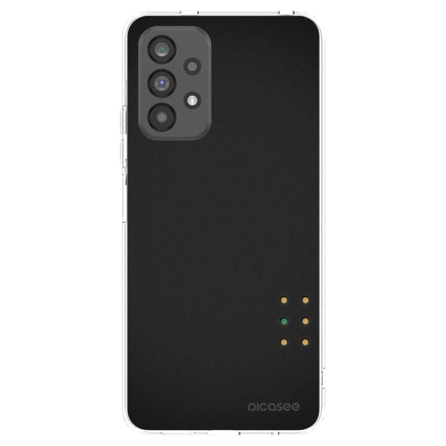 Picasee silikonski prozorni ovitek za Samsung Galaxy A73 5G - Pulse