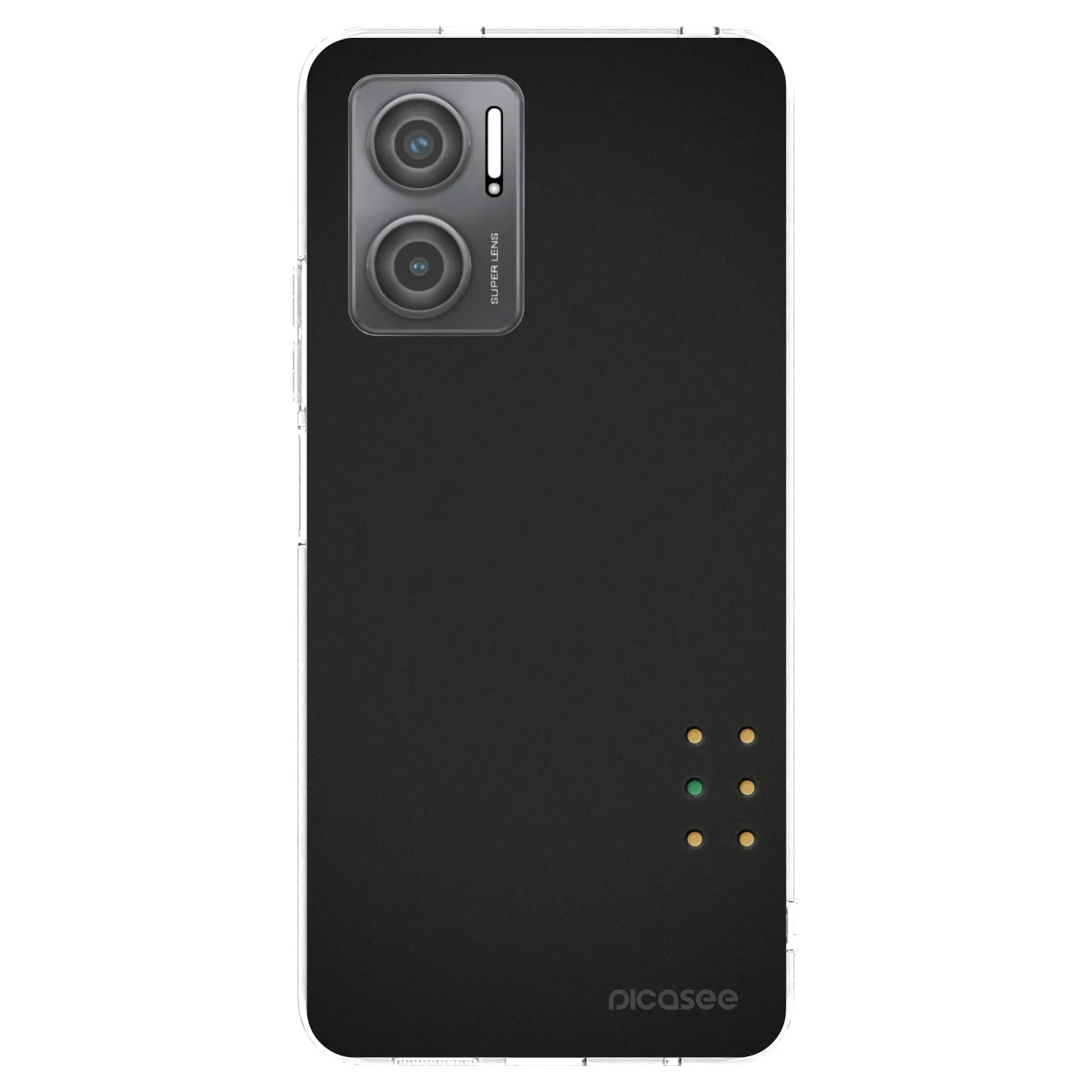 Picasee silikonski prozorni ovitek za Xiaomi Redmi 10 5G - Pulse
