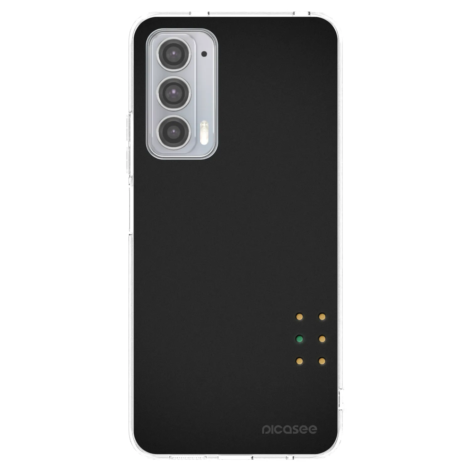 Picasee silikonski prozorni ovitek za Motorola Edge 20 - Pulse