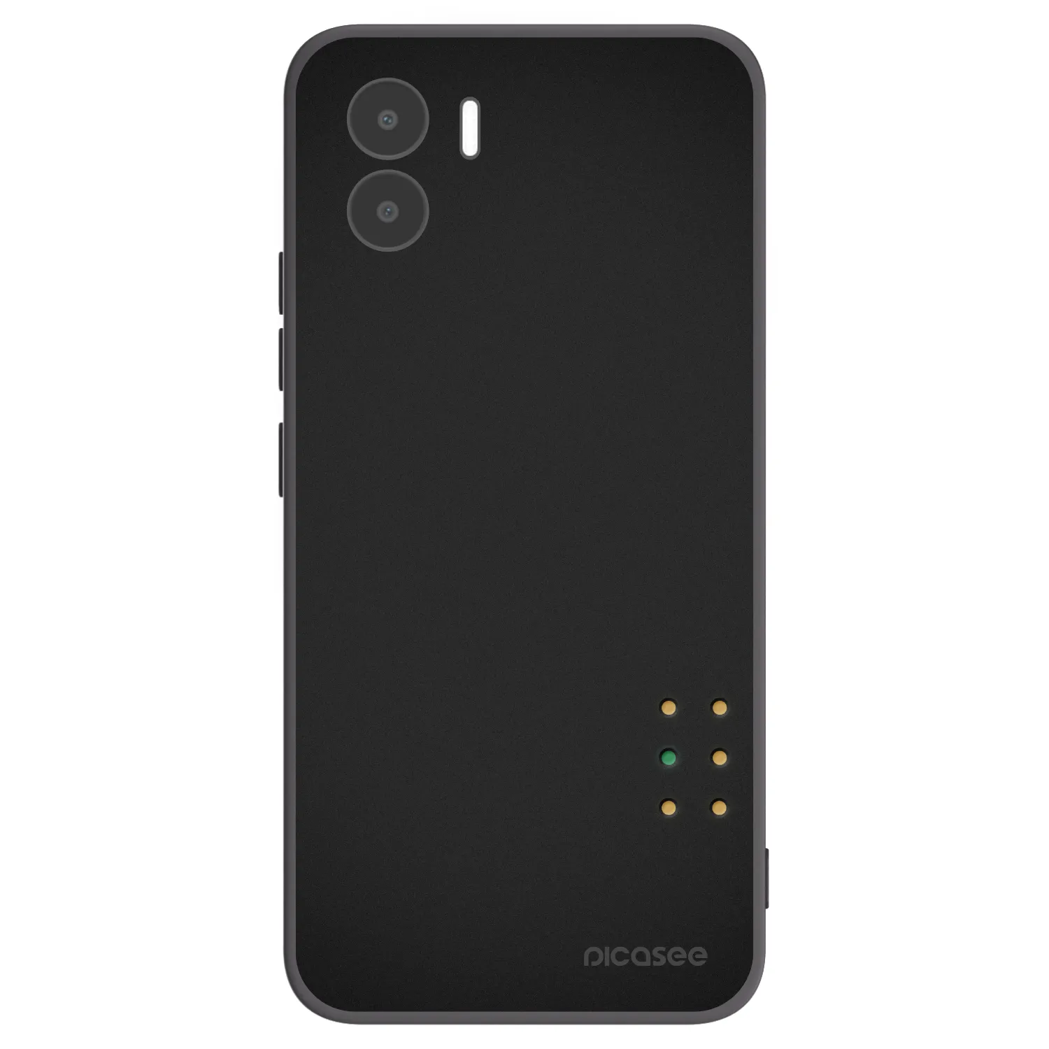Picasee silikonski črni ovitek za Xiaomi Redmi A1 - Pulse