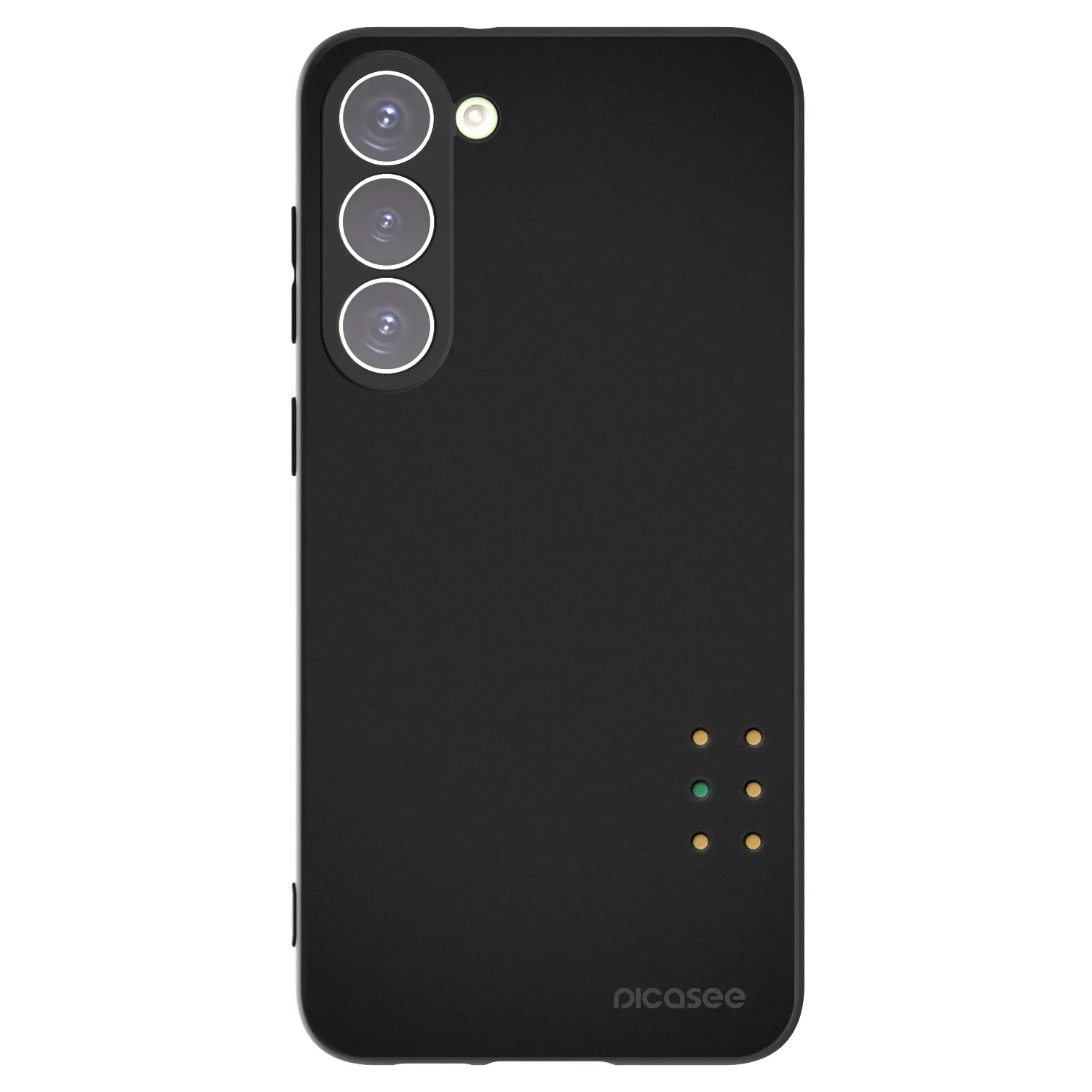Picasee silikonski črni ovitek za Samsung Galaxy S23+ 5G - Pulse