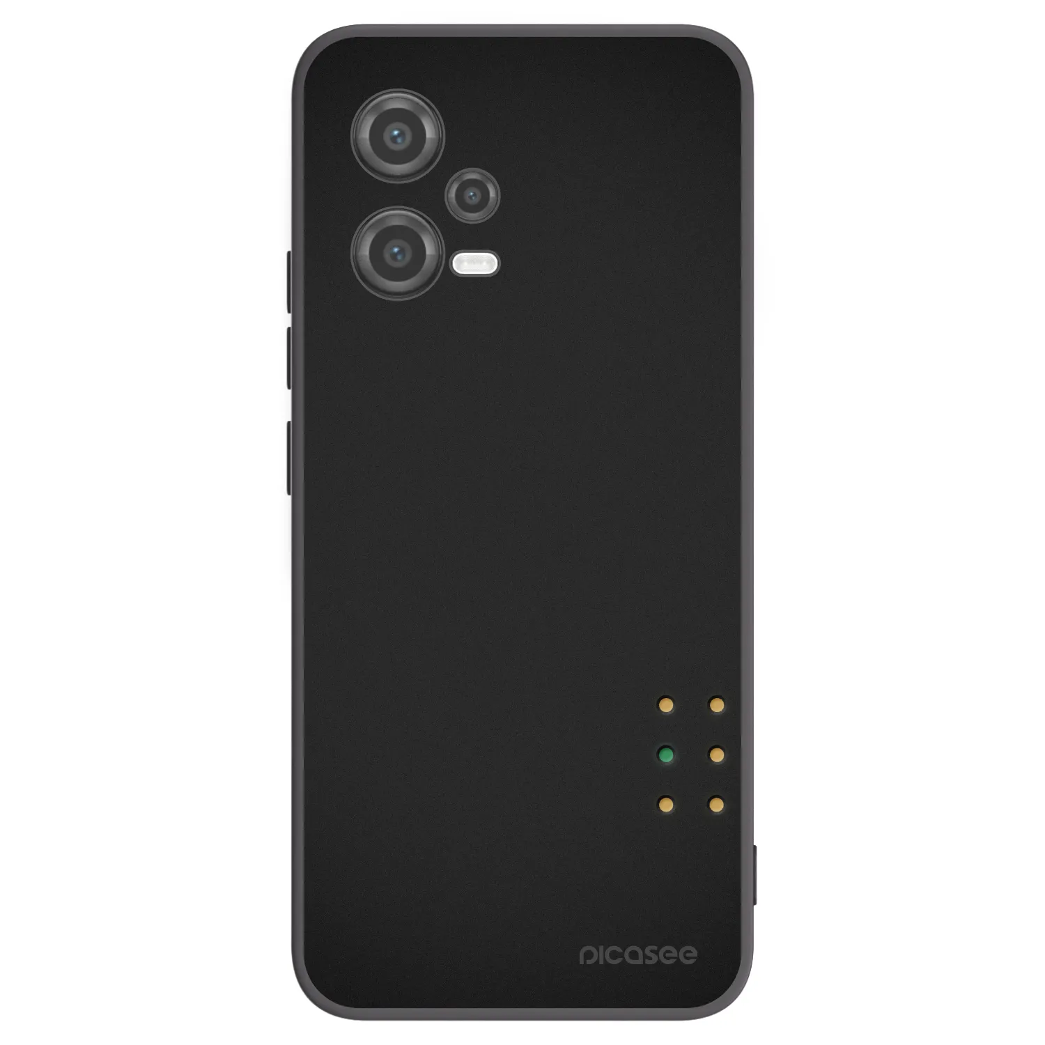 Picasee silikonski črni ovitek za Xiaomi Poco X5 - Pulse