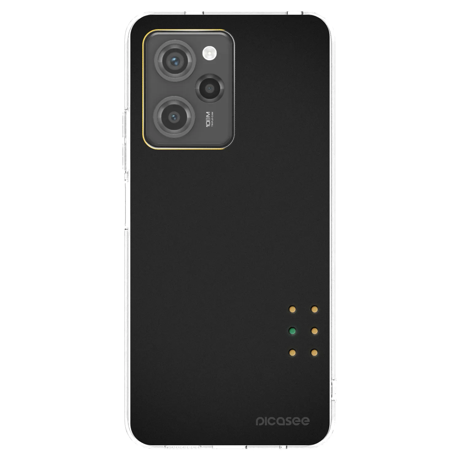 Picasee silikonski prozorni ovitek za Xiaomi Poco X5 Pro - Pulse