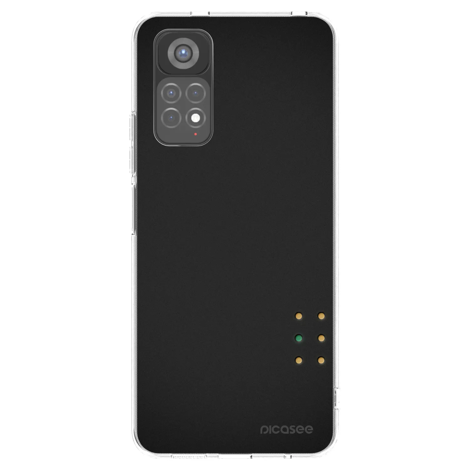 Picasee silikonski prozorni ovitek za Xiaomi Redmi Note 11S 5G - Pulse