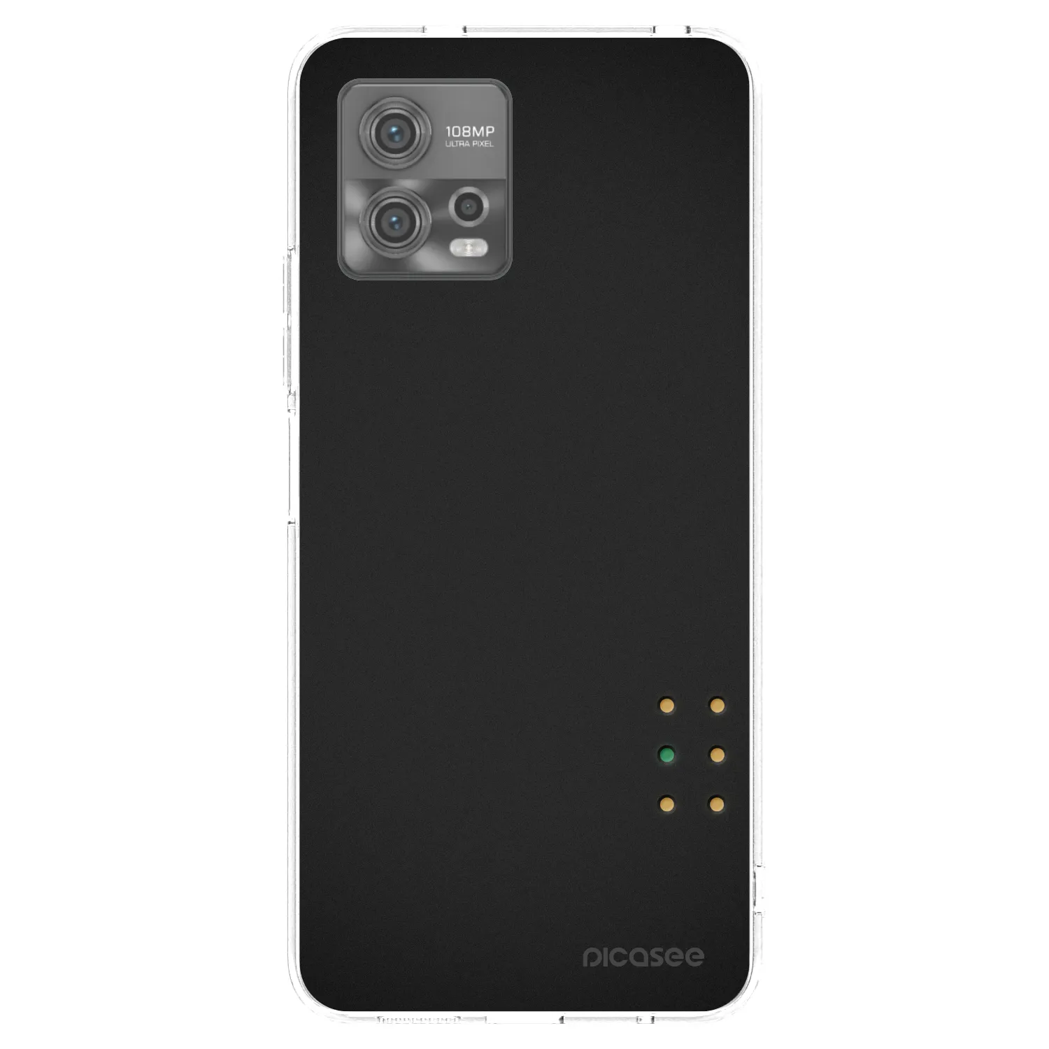 Picasee silikonski prozorni ovitek za Motorola Moto G72 - Pulse
