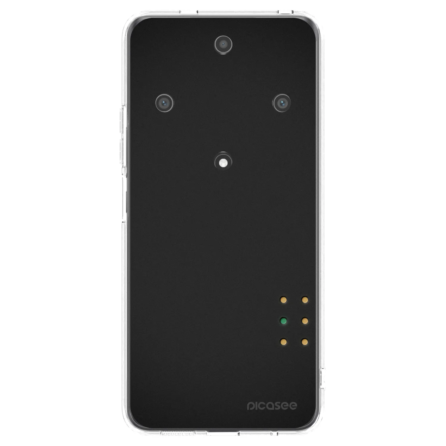 Picasee silikonski prozorni ovitek za Honor Magic5 Lite 5G - Pulse