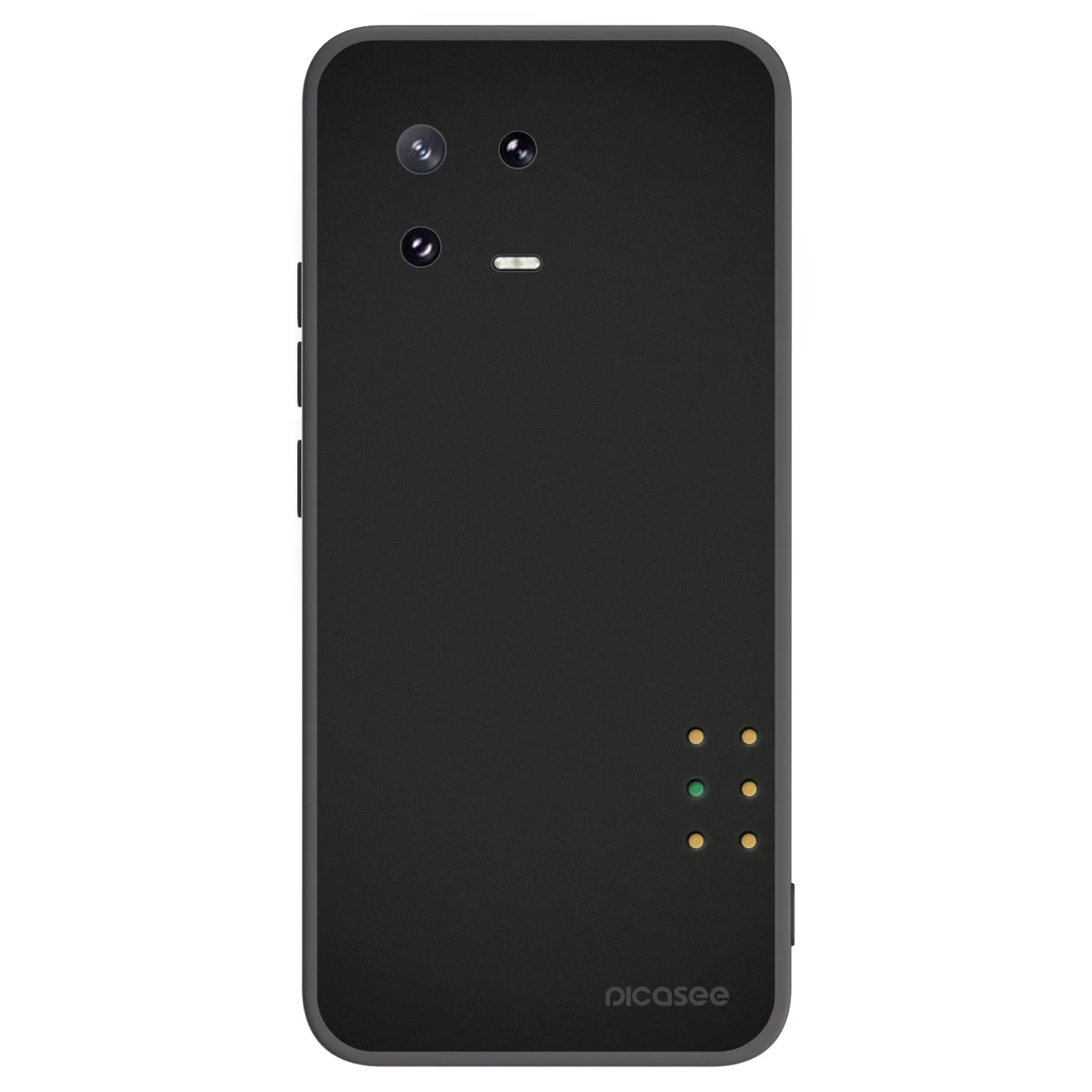 Picasee silikonski črni ovitek za Xiaomi 13 Pro - Pulse