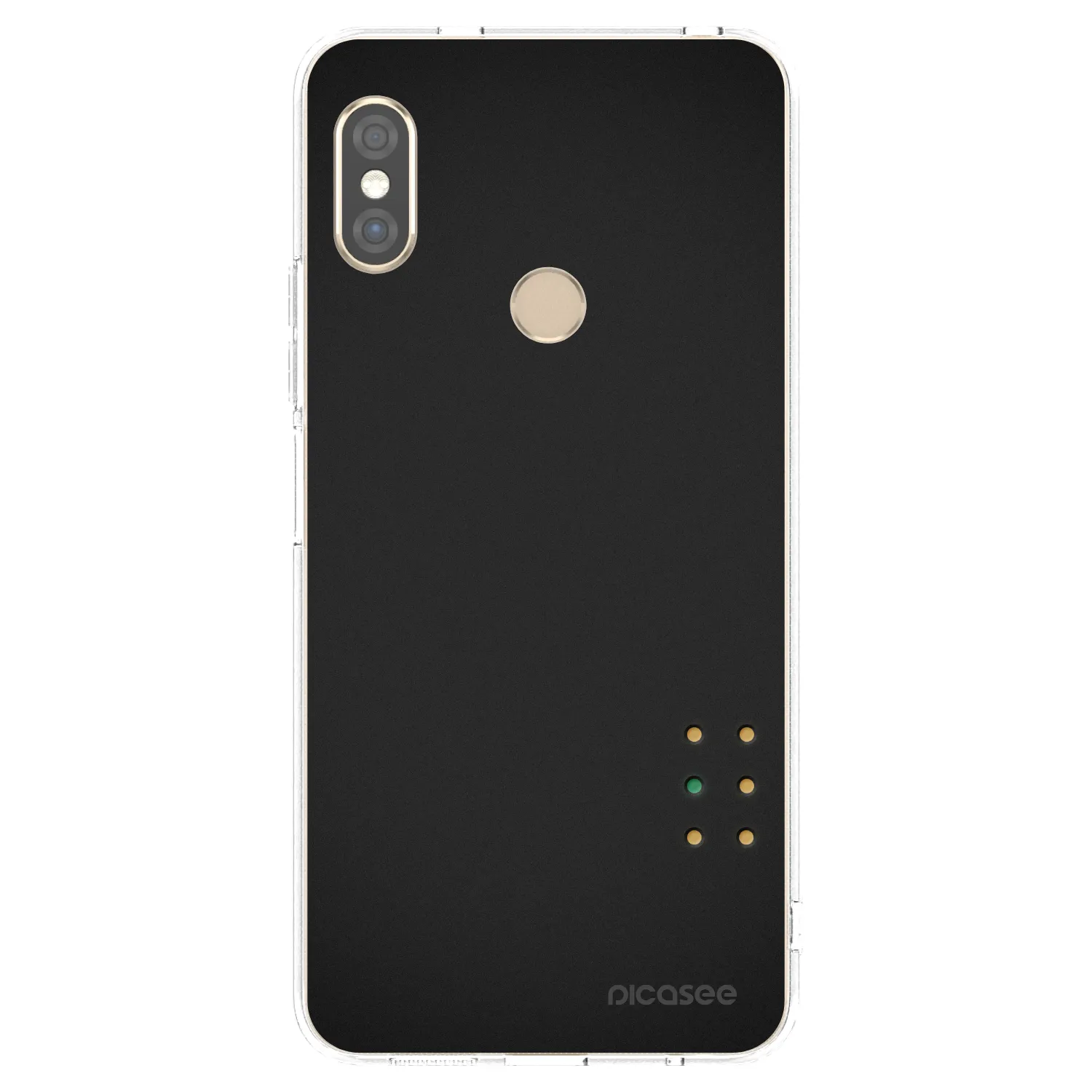 Picasee silikonski prozorni ovitek za Xiaomi Redmi Note 5 Global - Pulse