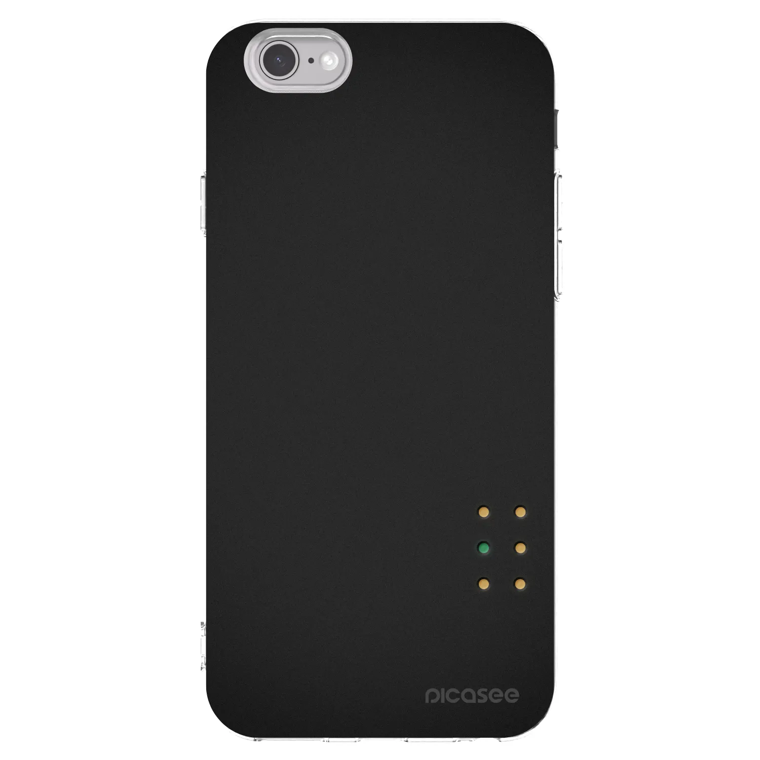 Picasee silikonski prozorni ovitek za Apple iPhone 6/6S - Pulse