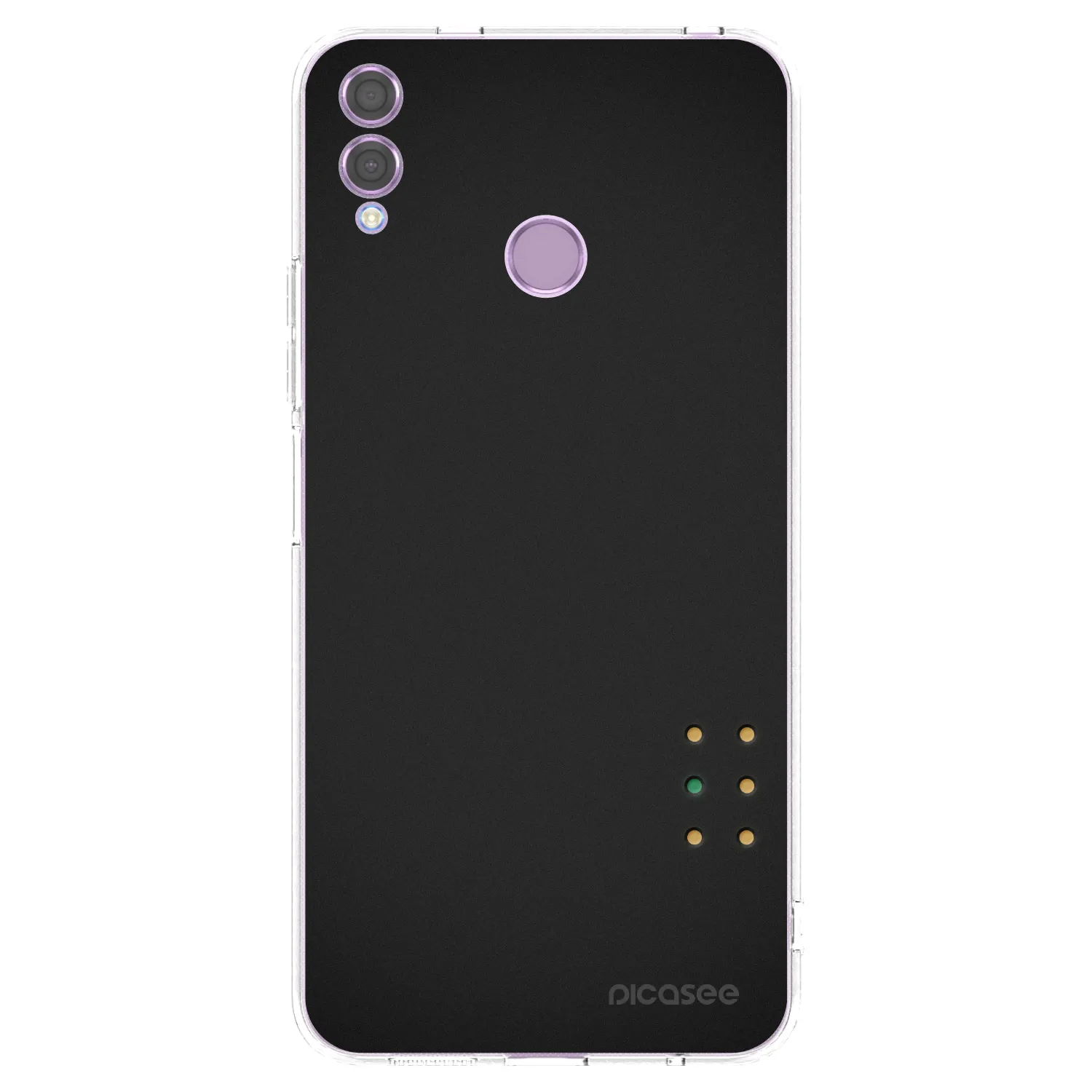 Picasee silikonski prozorni ovitek za Honor 8X - Pulse