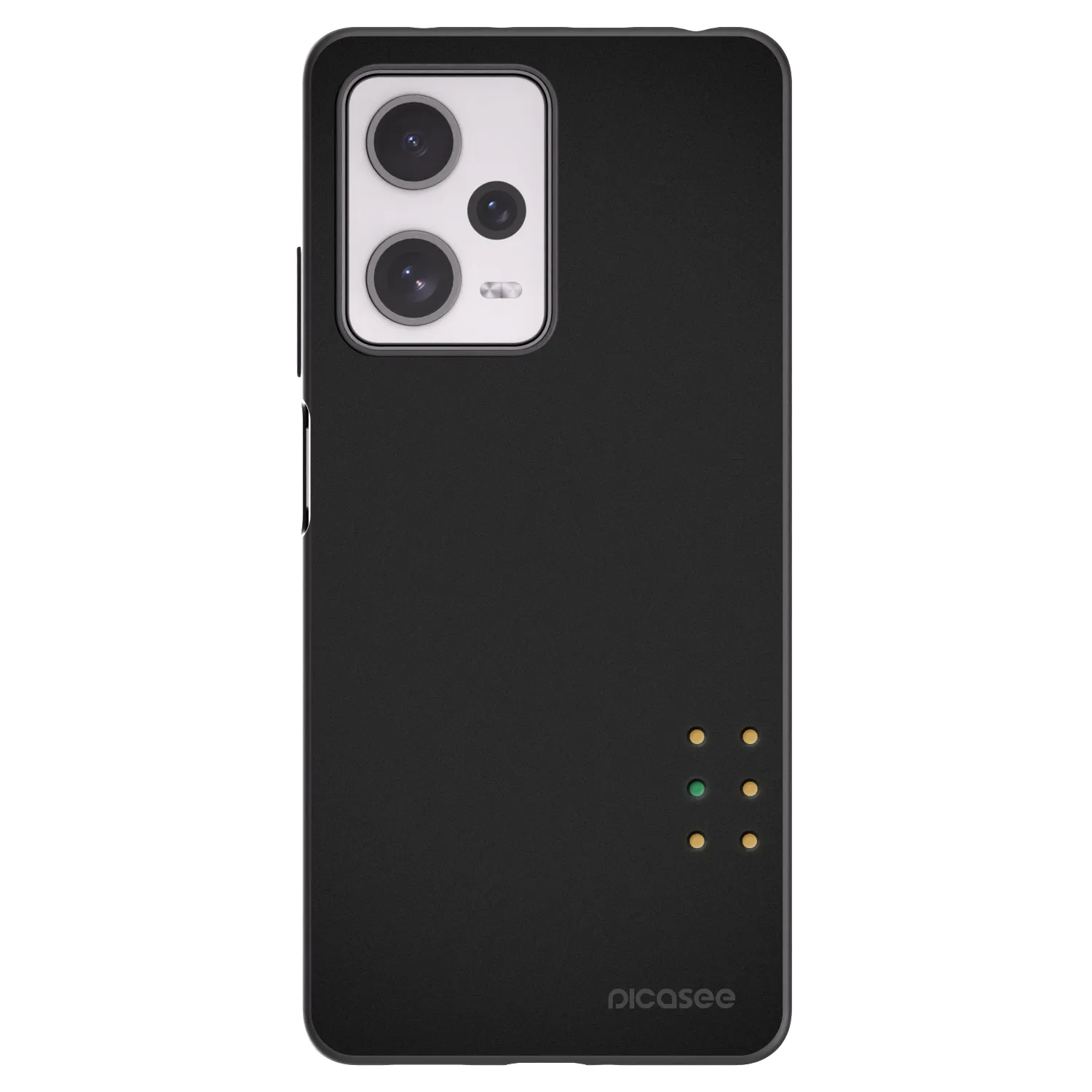 Picasee silikonski črni ovitek za Xiaomi Redmi Note 12 Pro+ 5G - Pulse