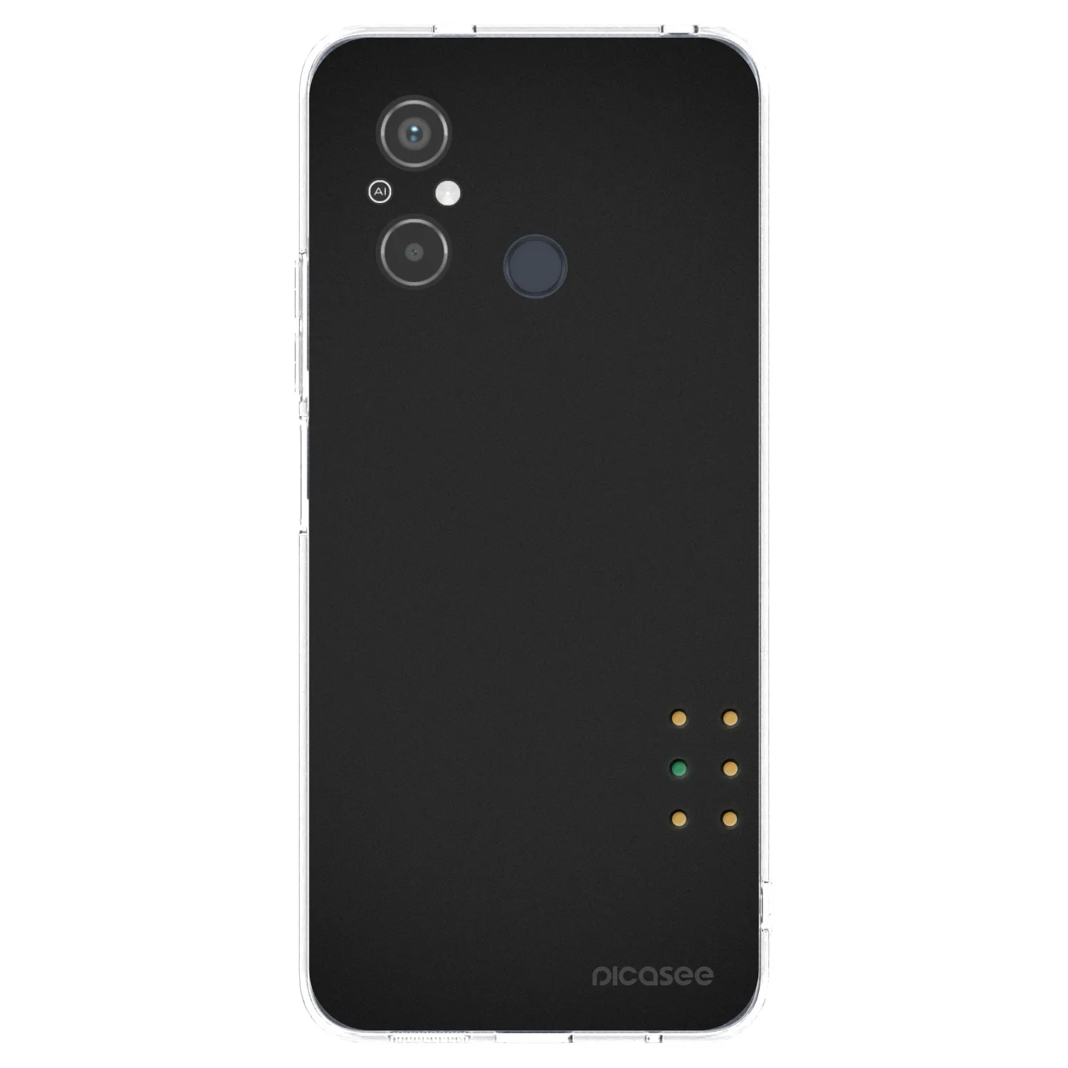 Picasee silikonski prozorni ovitek za Xiaomi Redmi 12C - Pulse