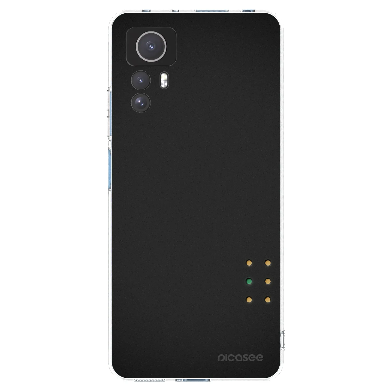 Picasee silikonski prozorni ovitek za Xiaomi Redmi Note 12S - Pulse