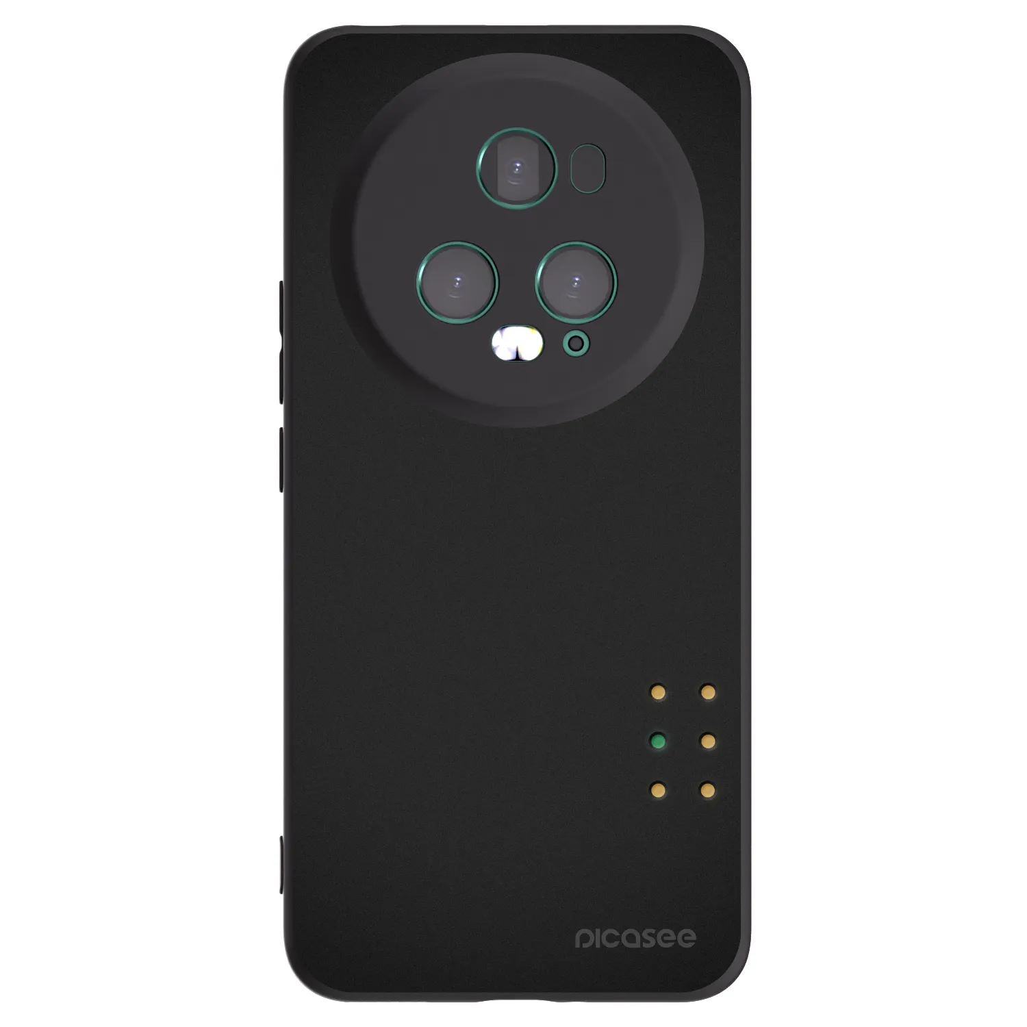 Picasee silikonski črni ovitek za Honor Magic5 Pro - Pulse
