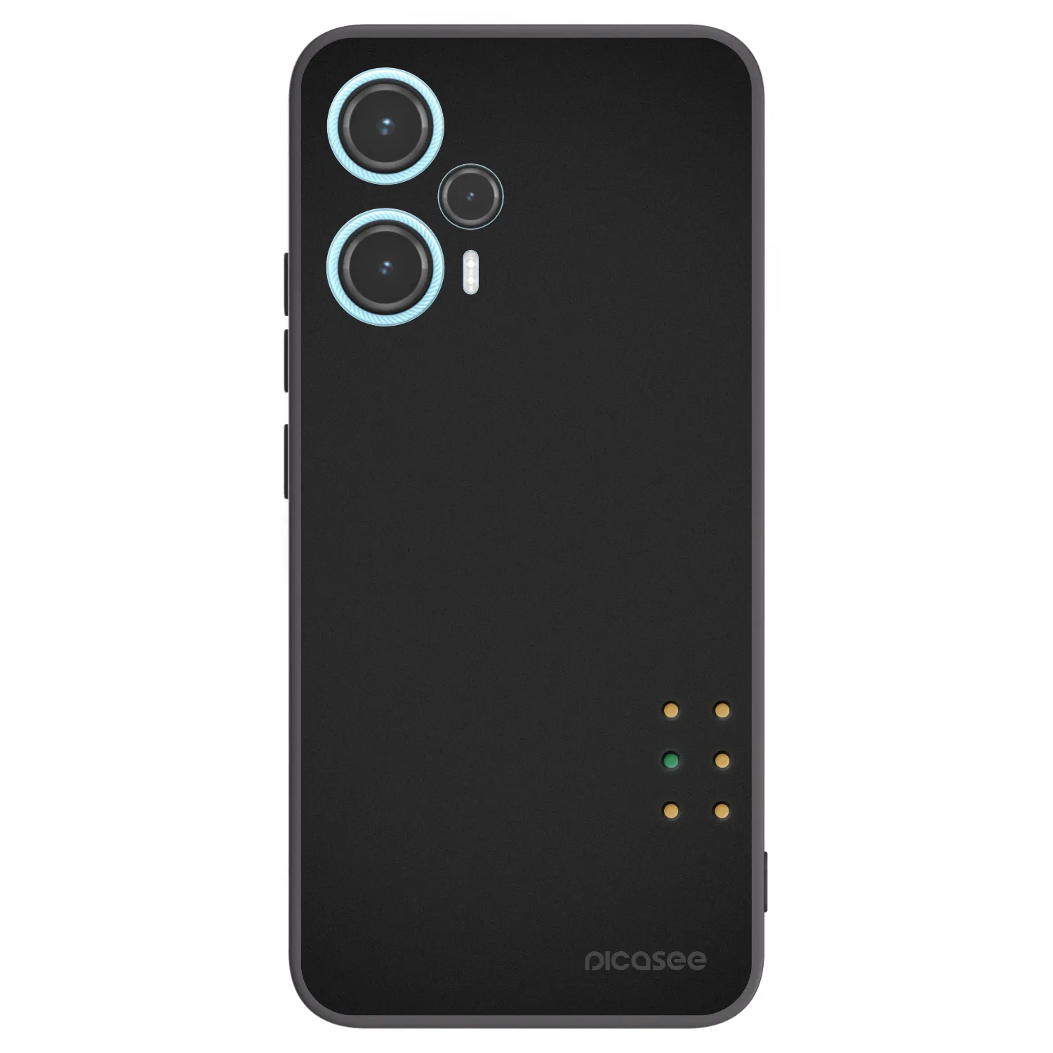 Picasee silikonski črni ovitek za Xiaomi Poco F5 - Pulse