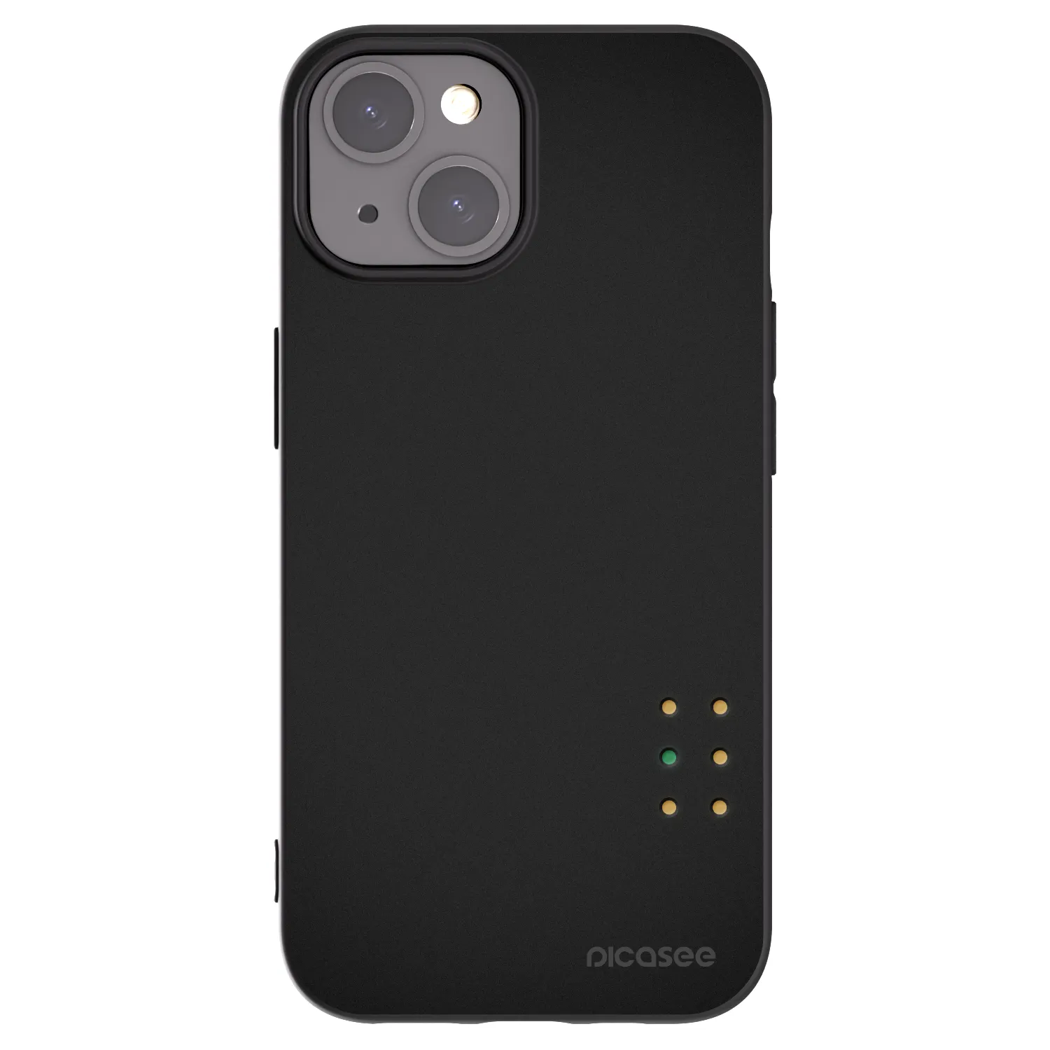 Picasee silikonski črni ovitek za Apple iPhone 15 - Pulse