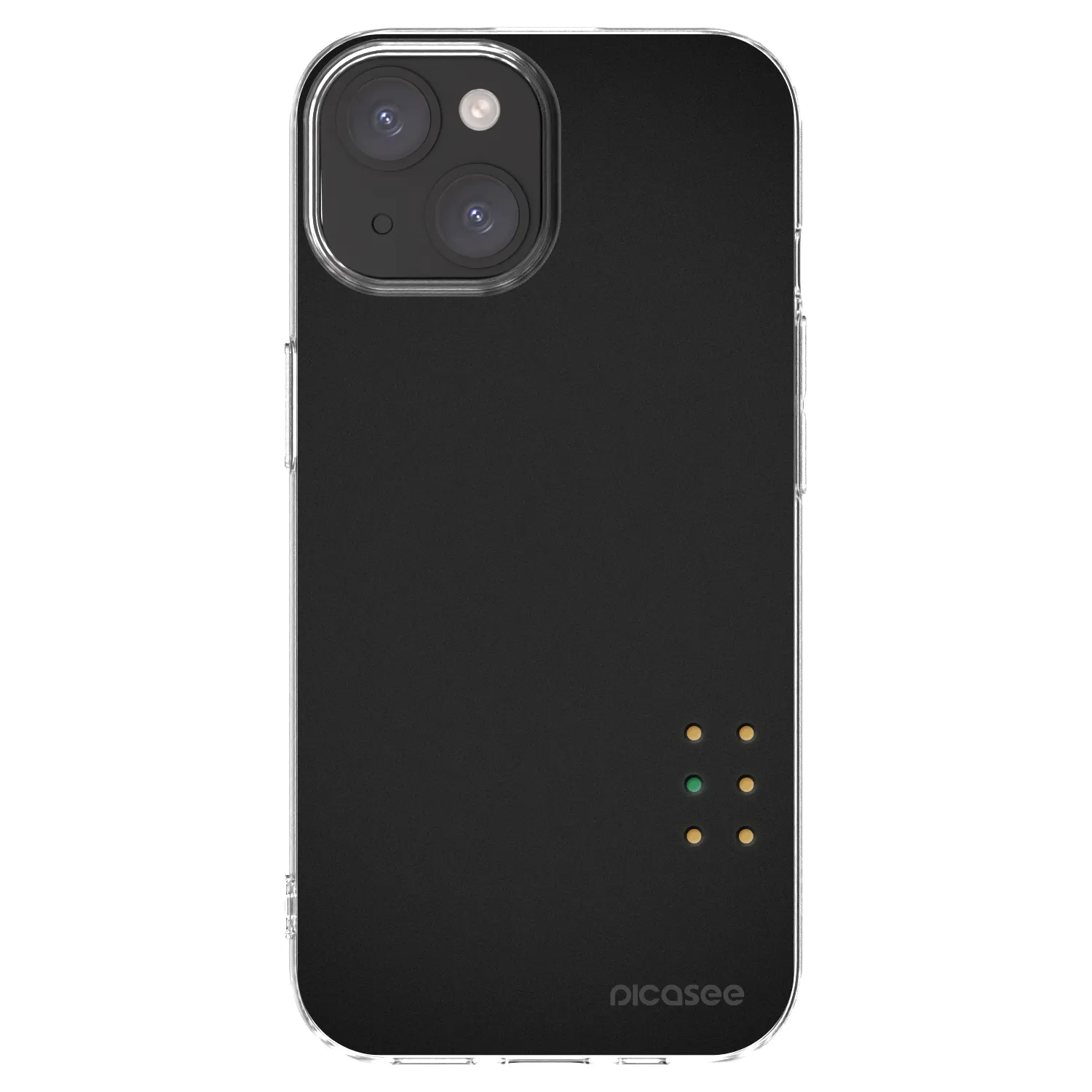 Picasee silikonski prozorni ovitek za Apple iPhone 15 - Pulse