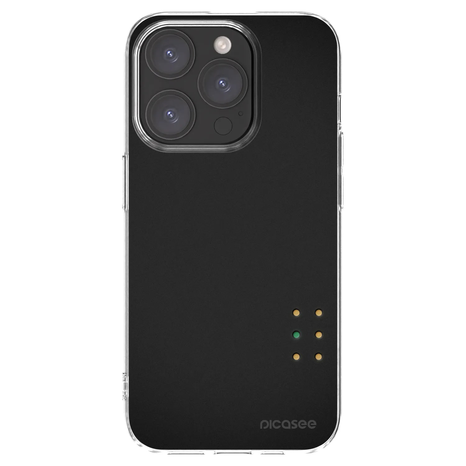 Picasee silikonski prozorni ovitek za Apple iPhone 15 Pro - Pulse