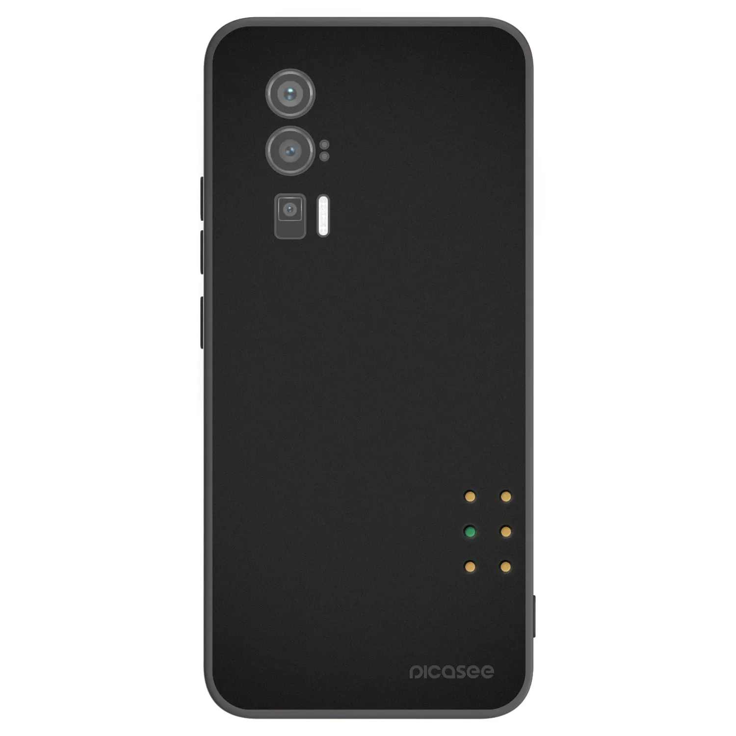 Picasee silikonski črni ovitek za Xiaomi Poco F5 Pro 5G - Pulse