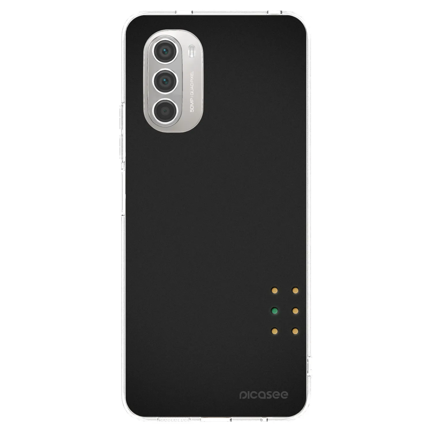 Picasee silikonski prozorni ovitek za Motorola Moto G51 - Pulse