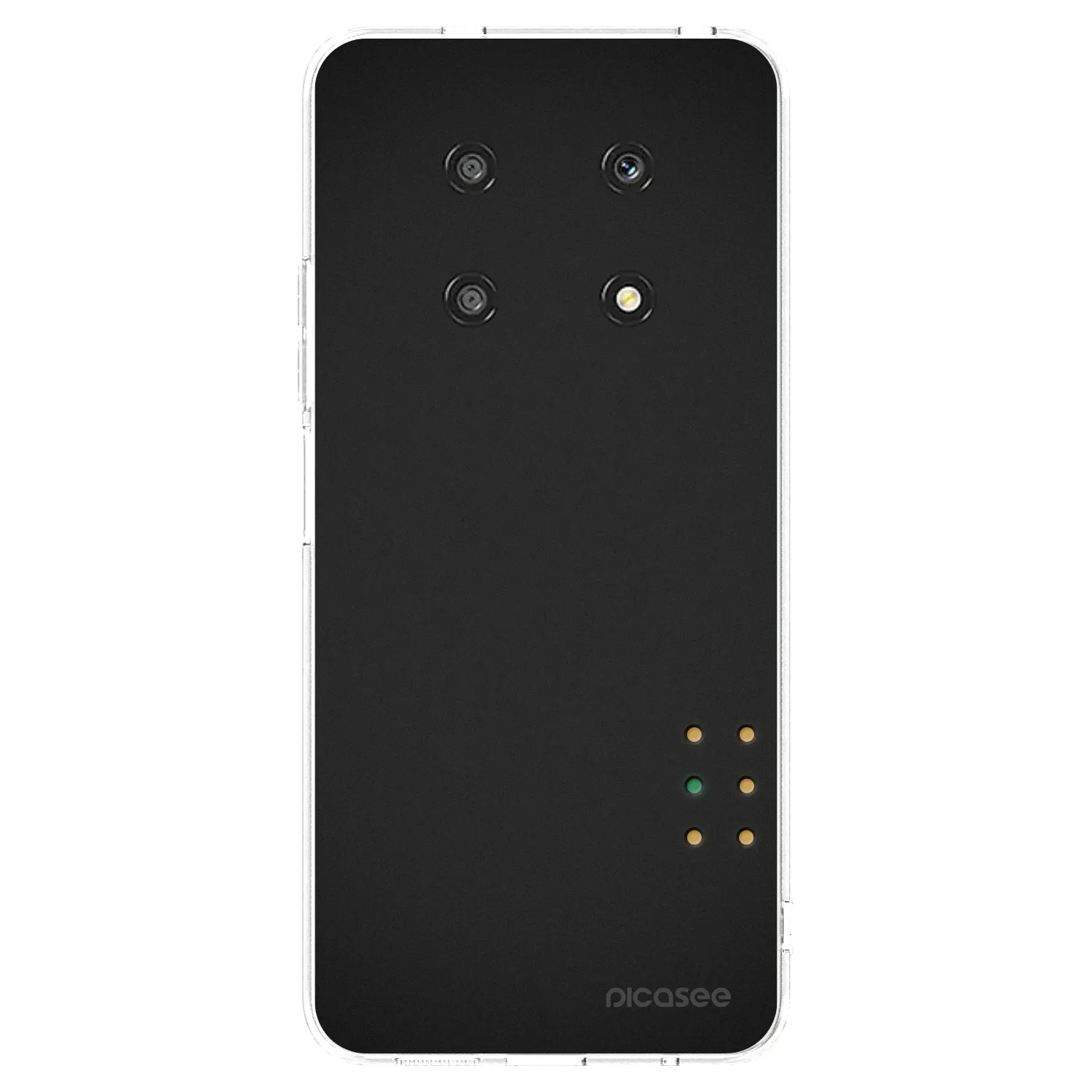 Picasee silikonski prozorni ovitek za Honor Magic4 Lite 5G - Pulse