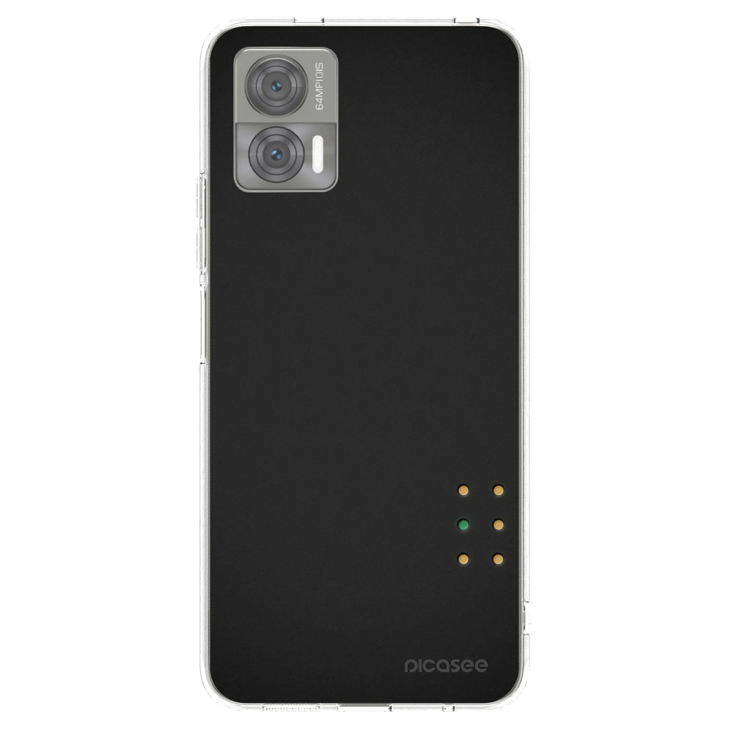 Picasee silikonski prozorni ovitek za Motorola Edge 30 Neo - Pulse