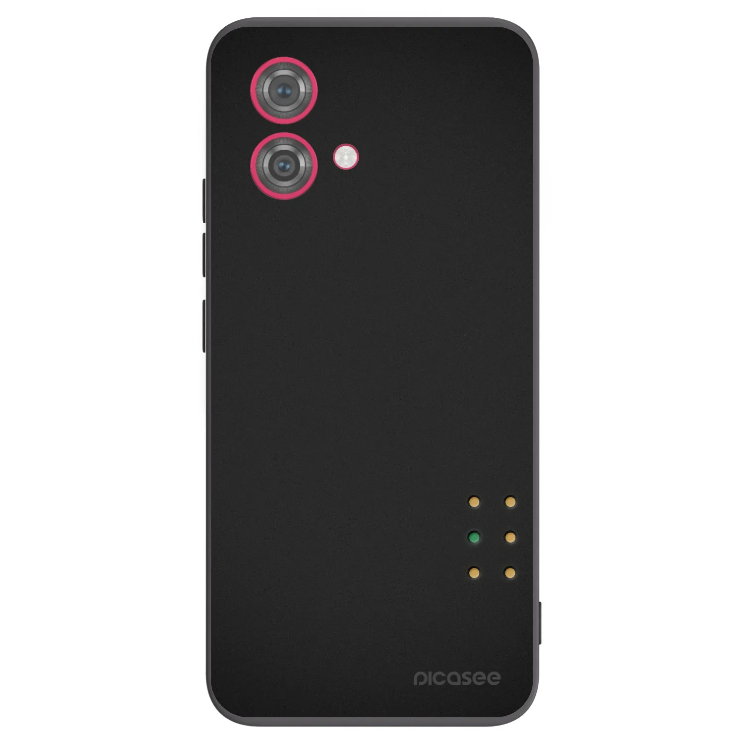 Picasee silikonski črni ovitek za Motorola Moto G84 5G - Pulse