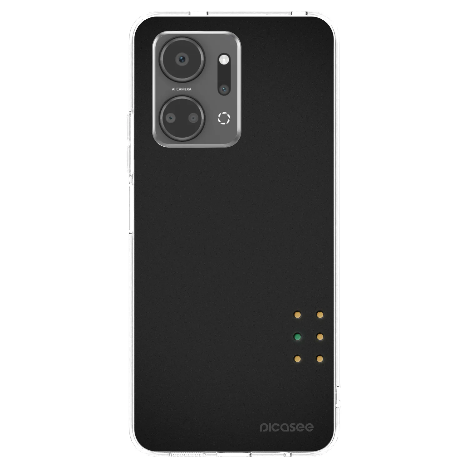 Picasee silikonski prozorni ovitek za Honor X7a - Pulse