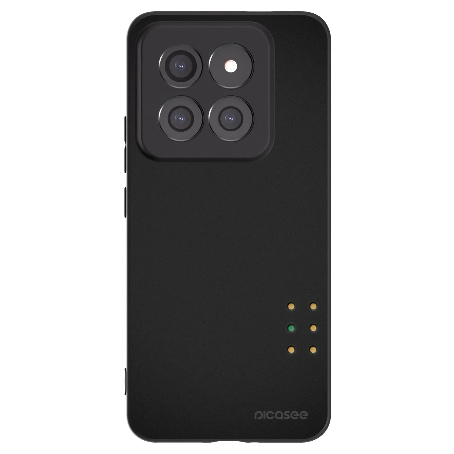 Picasee silikonski črni ovitek za Xiaomi 14 Pro - Pulse