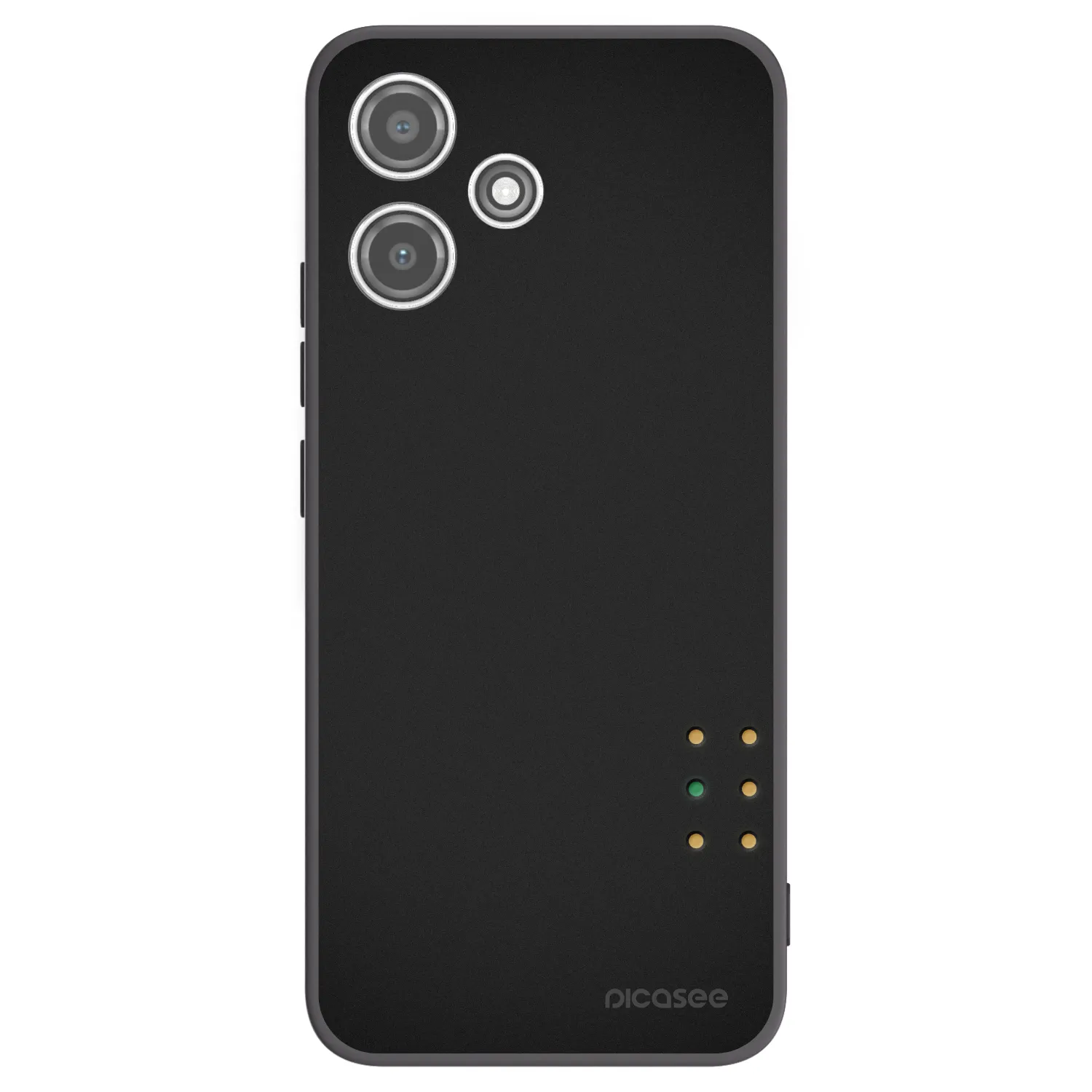 Picasee silikonski črni ovitek za Xiaomi Redmi 12 5G - Pulse