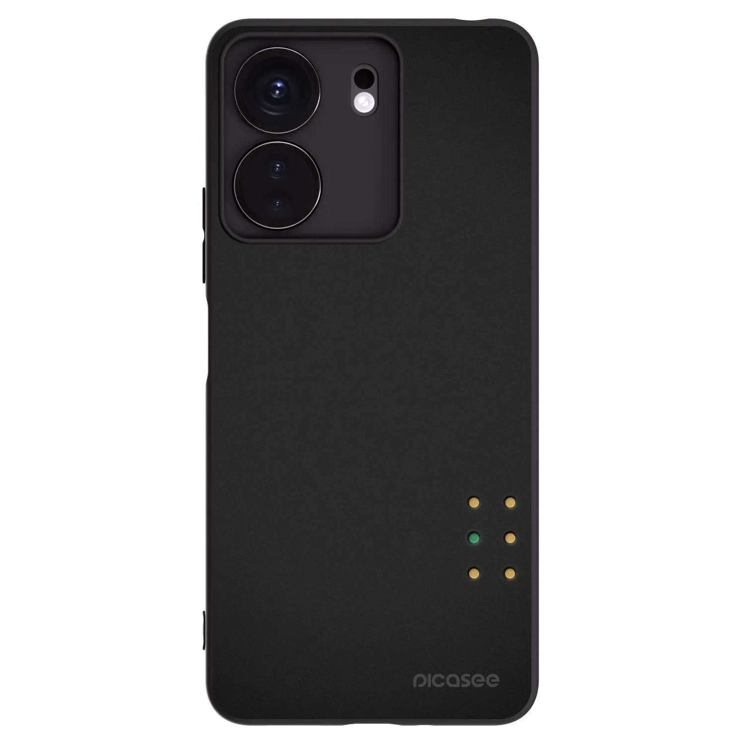 Picasee silikonski črni ovitek za Xiaomi Redmi 13C 4G - Pulse