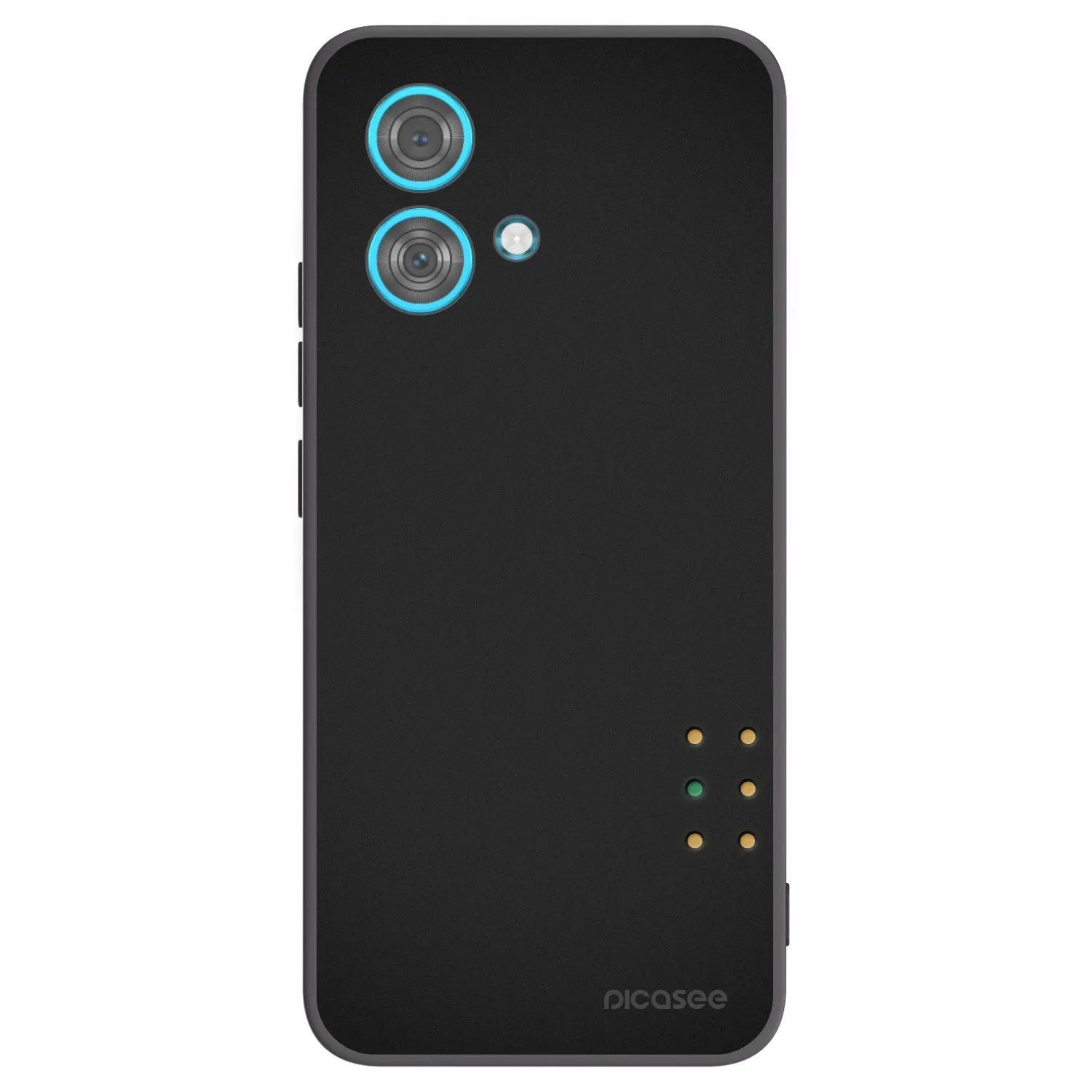 Picasee silikonski črni ovitek za Motorola Edge 40 Neo - Pulse