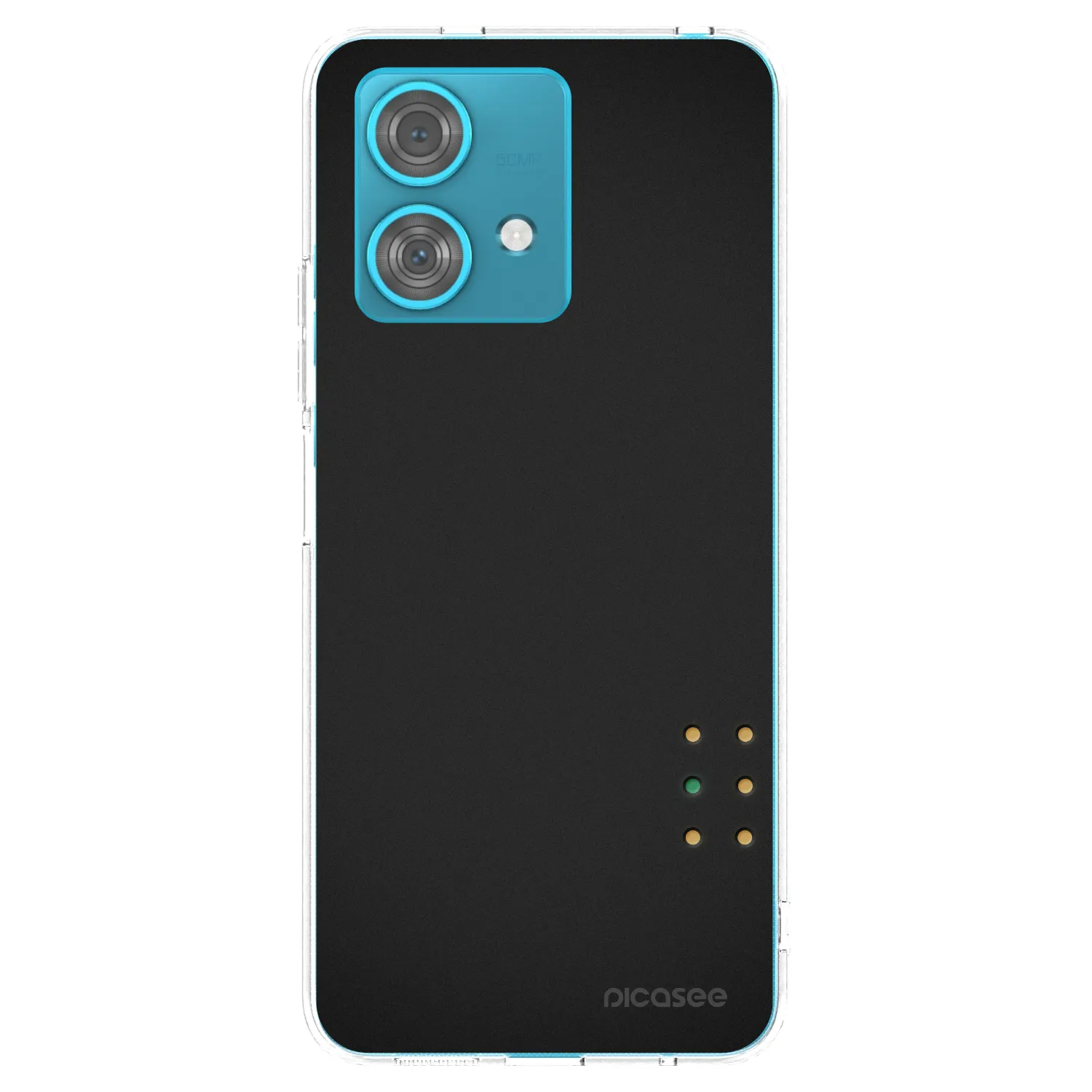 Picasee silikonski prozorni ovitek za Motorola Edge 40 Neo - Pulse