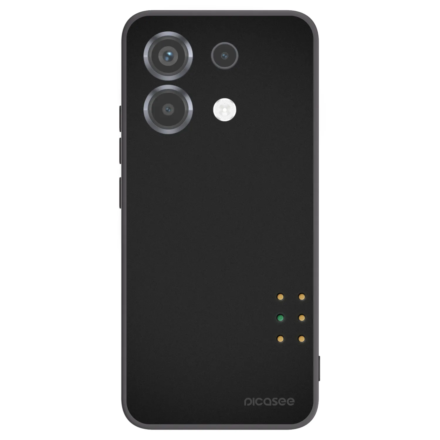 Picasee silikonski črni ovitek za Xiaomi Poco X6 - Pulse