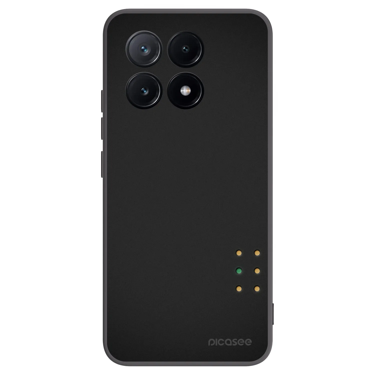 Picasee silikonski črni ovitek za Xiaomi Poco X6 Pro - Pulse