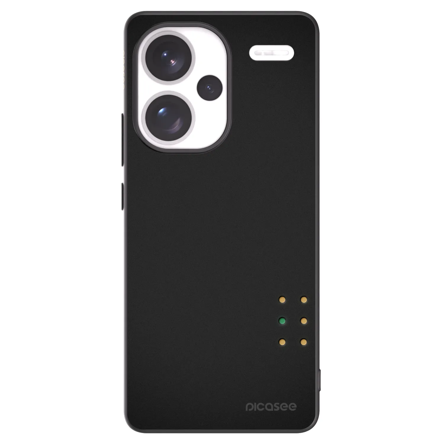 Picasee silikonski črni ovitek za Xiaomi Redmi Note 13 Pro+ 5G - Pulse