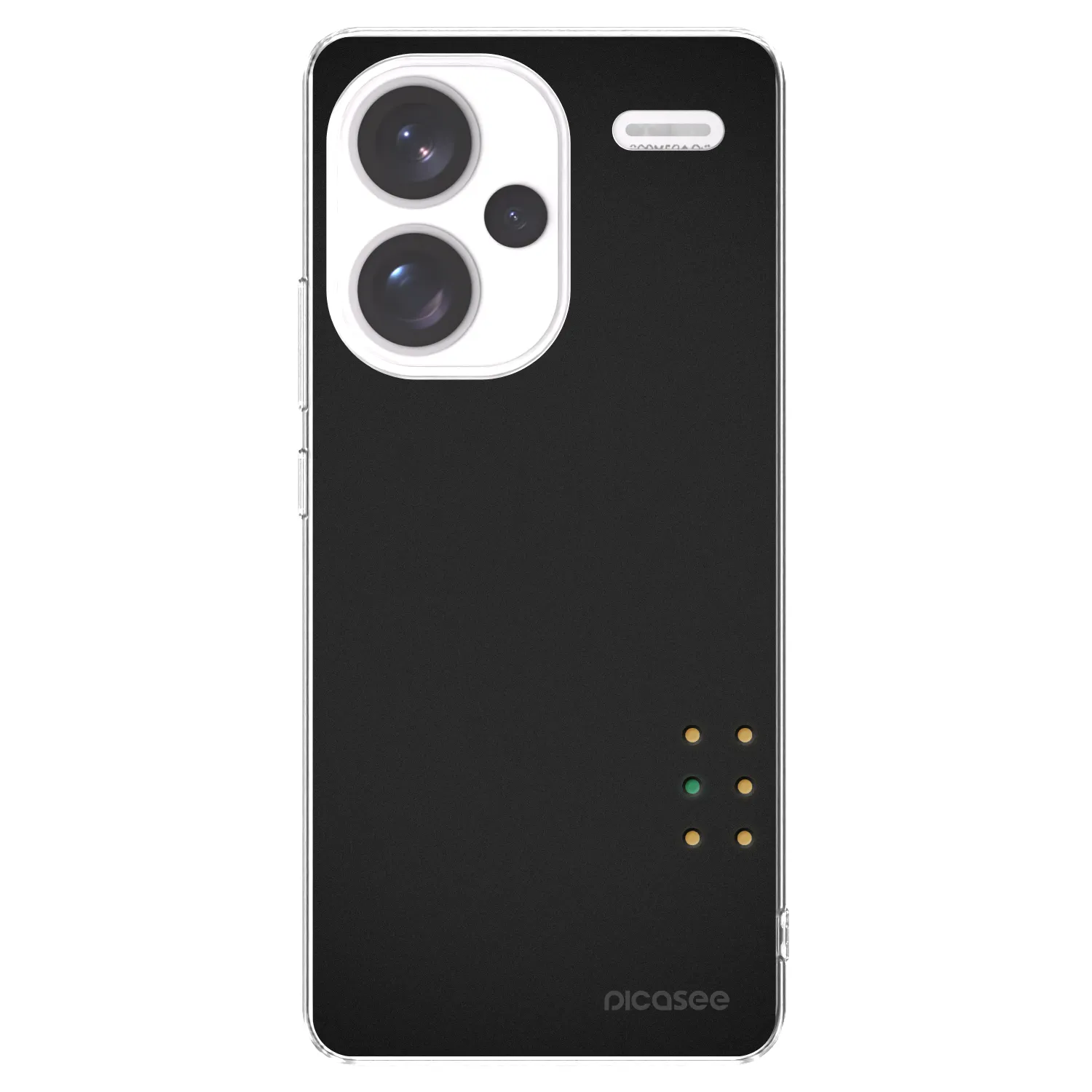 Picasee silikonski prozorni ovitek za Xiaomi Redmi Note 13 Pro+ 5G - Pulse