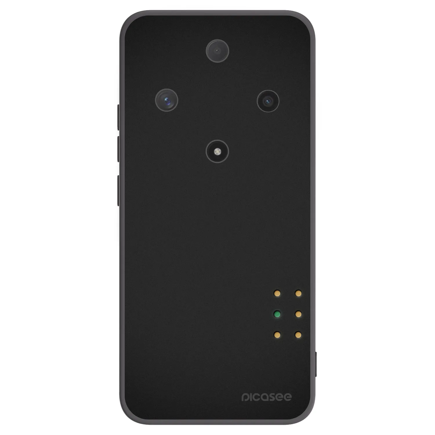 Picasee silikonski črni ovitek za Honor Magic6 Lite 5G - Pulse