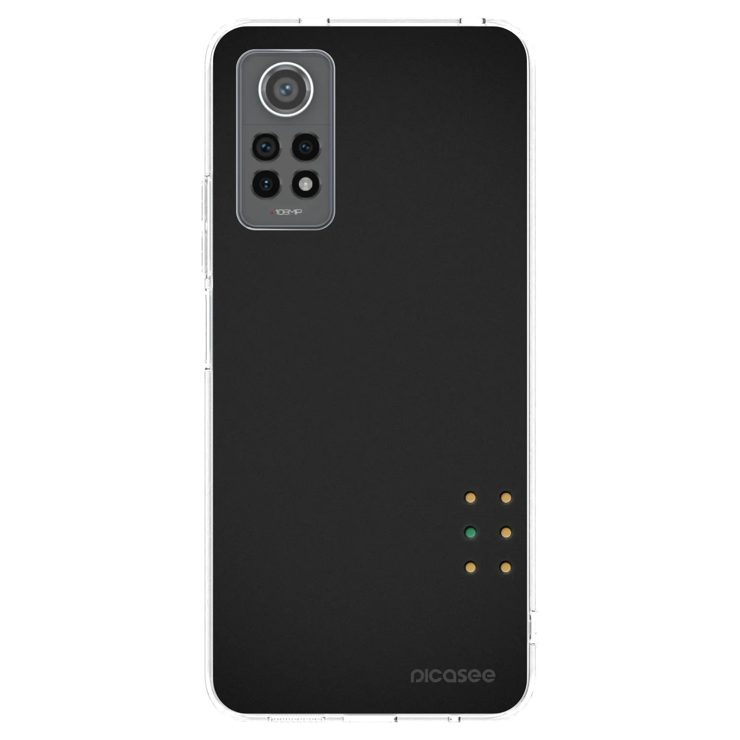 Picasee silikonski prozorni ovitek za Xiaomi Redmi Note 12 Pro 4G - Pulse